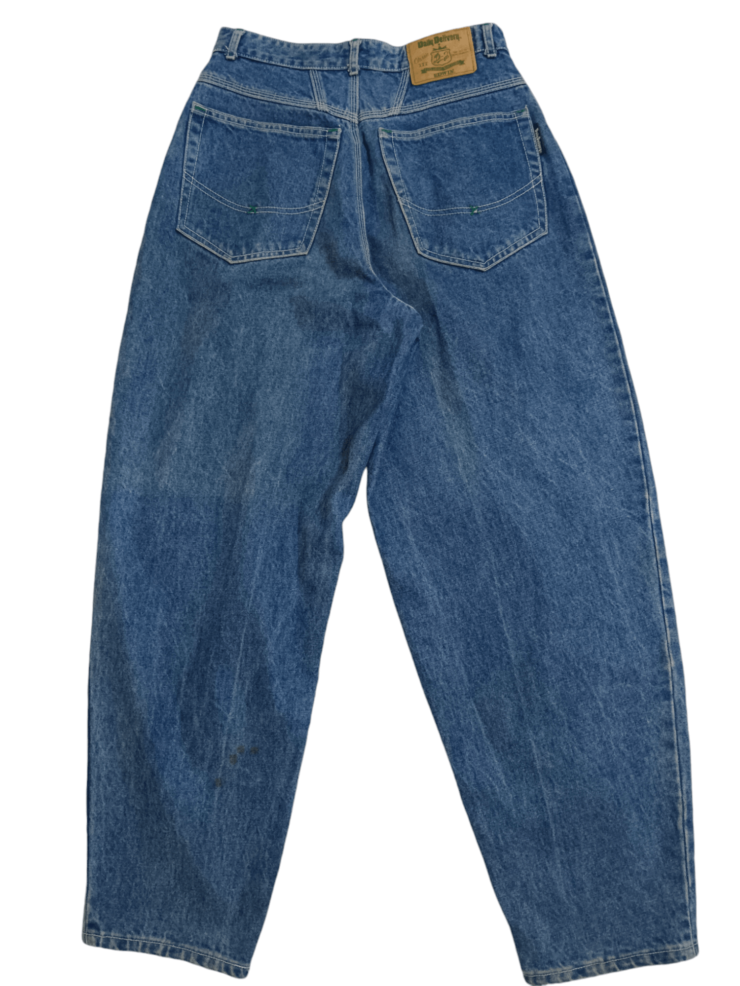 Edwin 💥Rare💥Daily Delivery By Edwin Hip Hop Baggy Jeans Size US 27 - 2 Thumbnail