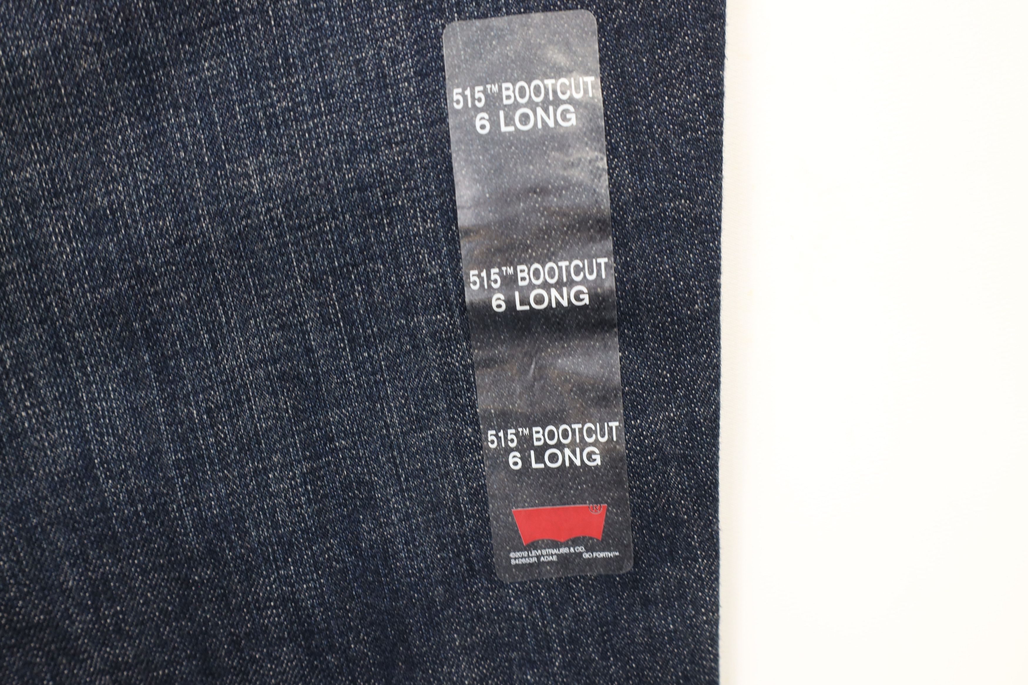 Levi's × Vintage Deadstock Levis 515 Bootcut Flared Stretch Denim Jeans Size 28" / US 6 / IT 42 - 12 Thumbnail