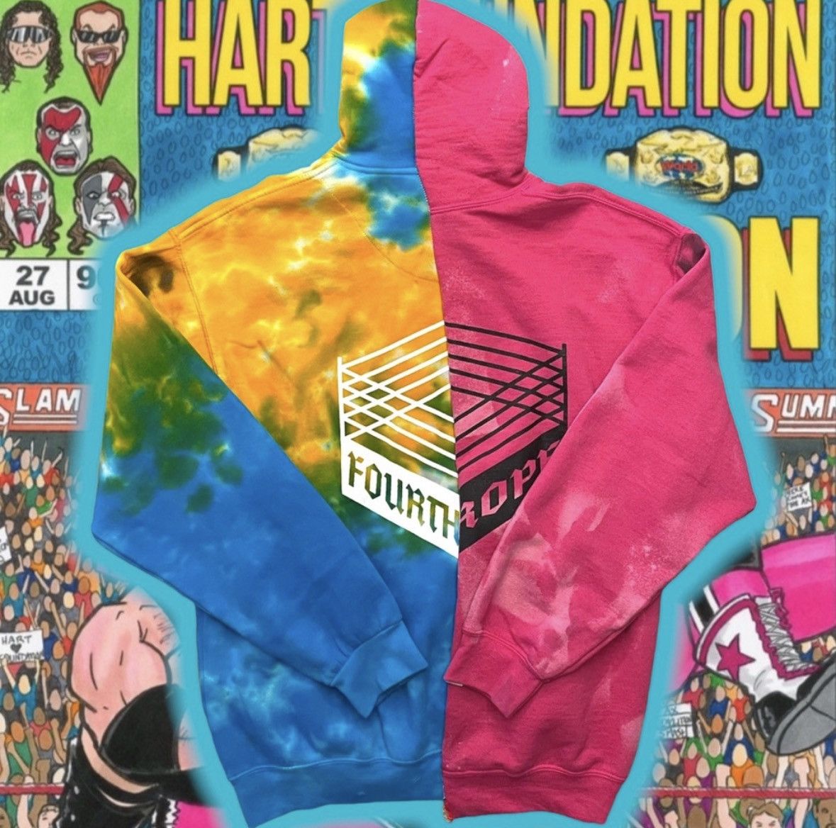 Rap Tees 🆕 4TH RoPe HaRT 💓 FouNDaTioN ReBiRTH ♻️ HOoDie Size US M / EU 48-50 / 2 - 2 Thumbnail