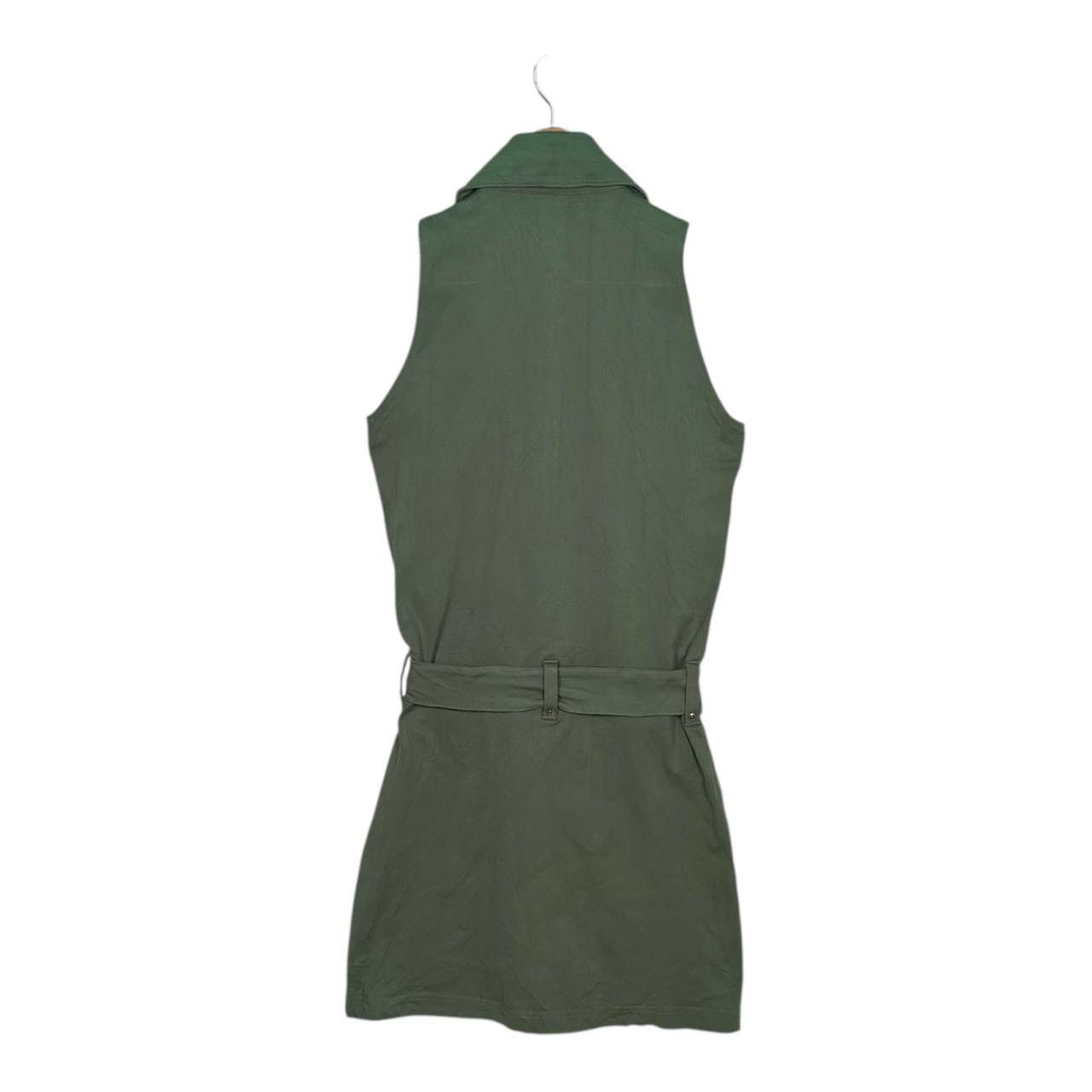 Hysteric Glamour Vintage Hysteric Glamour Zip Up With Belt Green Dress Size S / US 4 / IT 40 - 2 Thumbnail