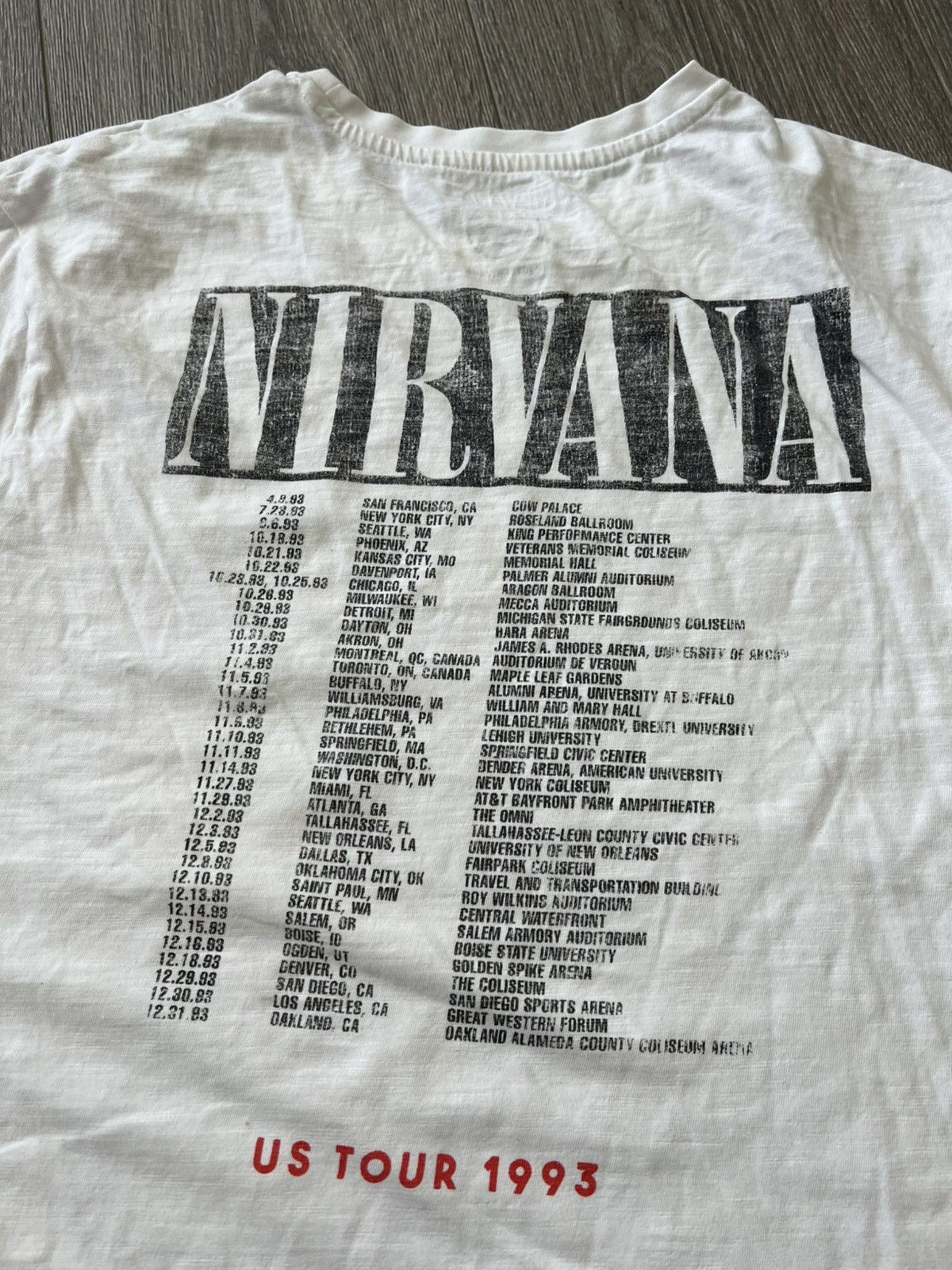 Nirvana Nirvana T-Shirt Band Rock Merch Size US L / EU 52-54 / 3 - 11 Thumbnail