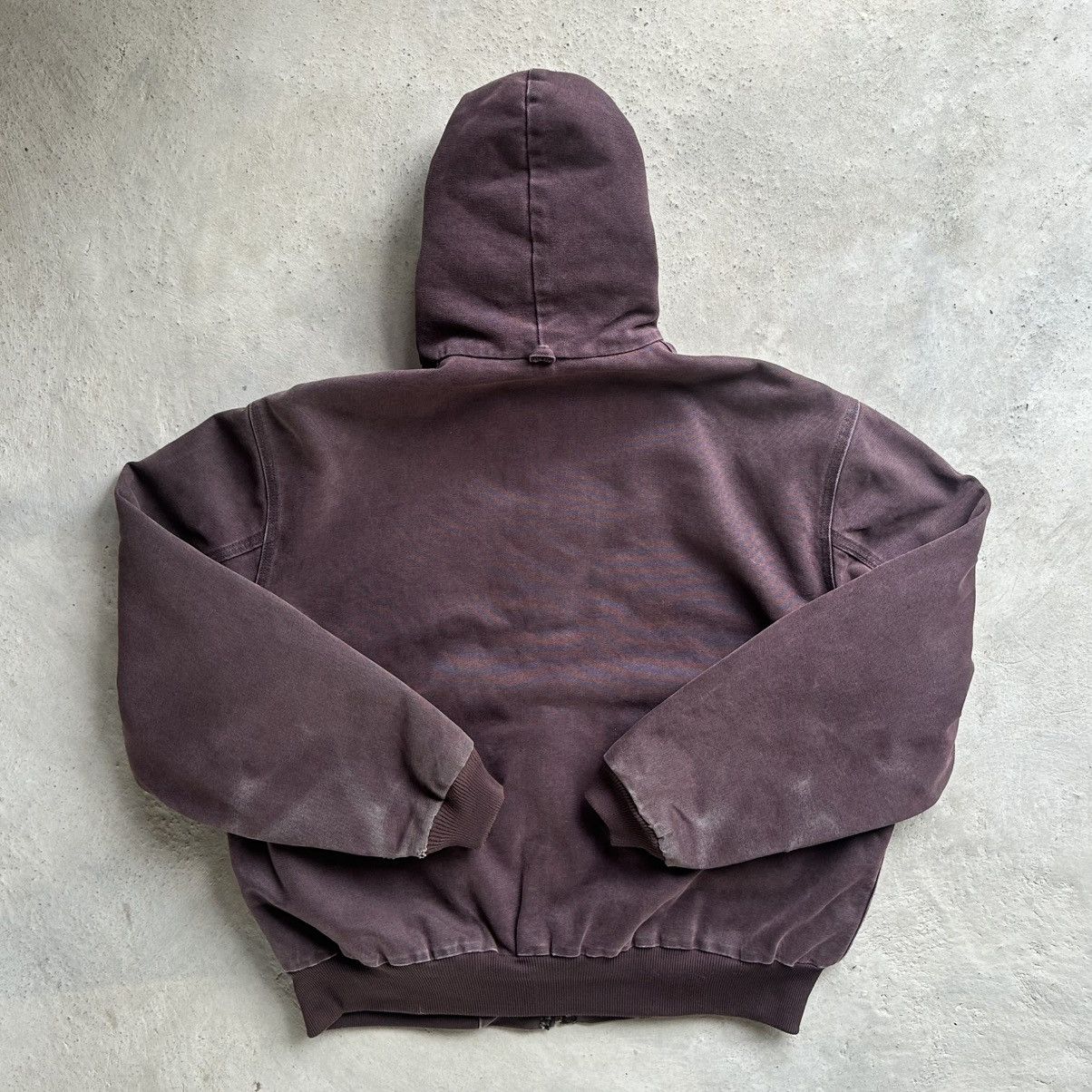 Carhartt Rare!!! Vintage 90s Carhartt J06 BRG Hooded Jacket Boxy XL Size US XL / EU 56 / 4 - 7 Thumbnail