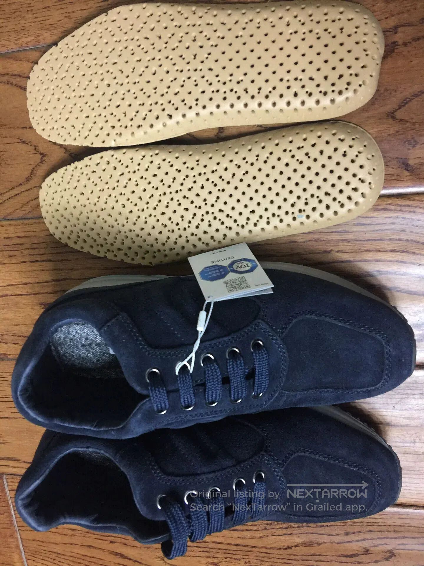 Geox GEOX Men's Suede Business Casual Shoes. Size US 6 / EU 39 - 7 Thumbnail