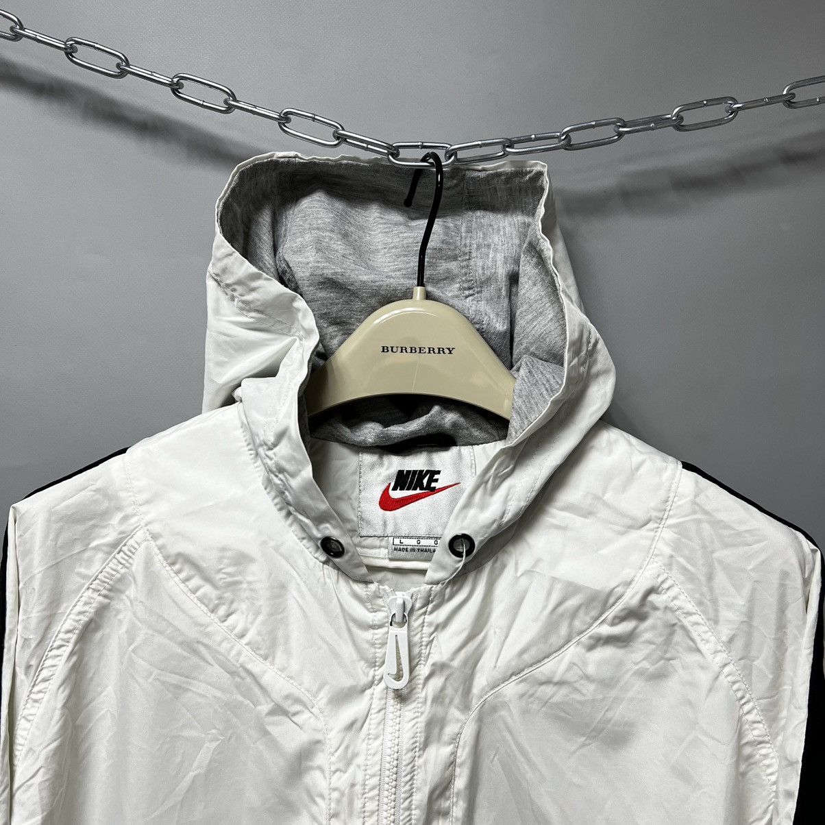 Nike Vintage 90s Nike Pullover Anorak Windbreaker Jacket Y2K Size US L / EU 52-54 / 3 - 3 Thumbnail