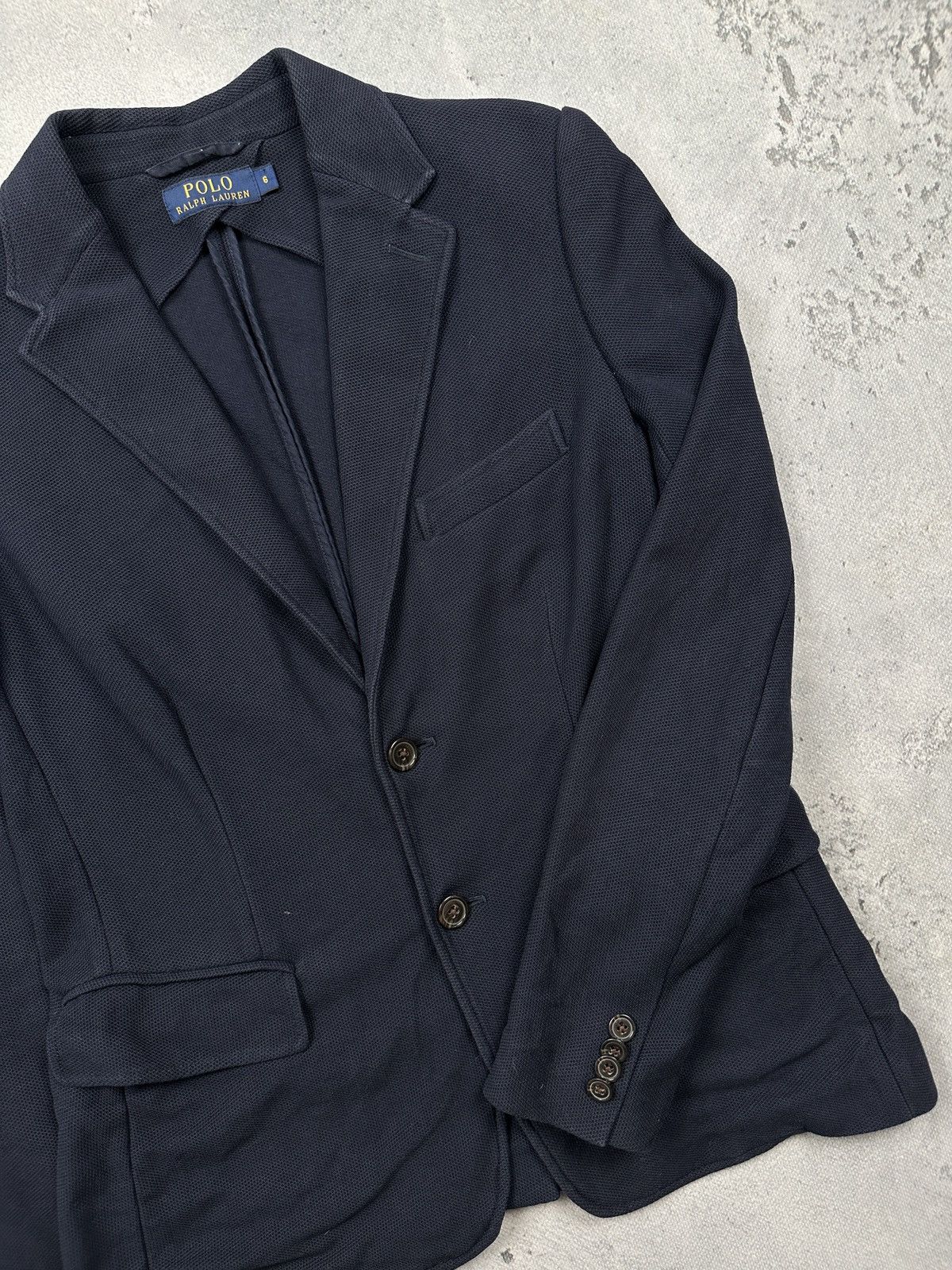 Polo Ralph Lauren Polo Ralph Lauren Classic Navy Cotton Blazer Jacket Size 6 Size S / US 4 / IT 40 - 12 Thumbnail