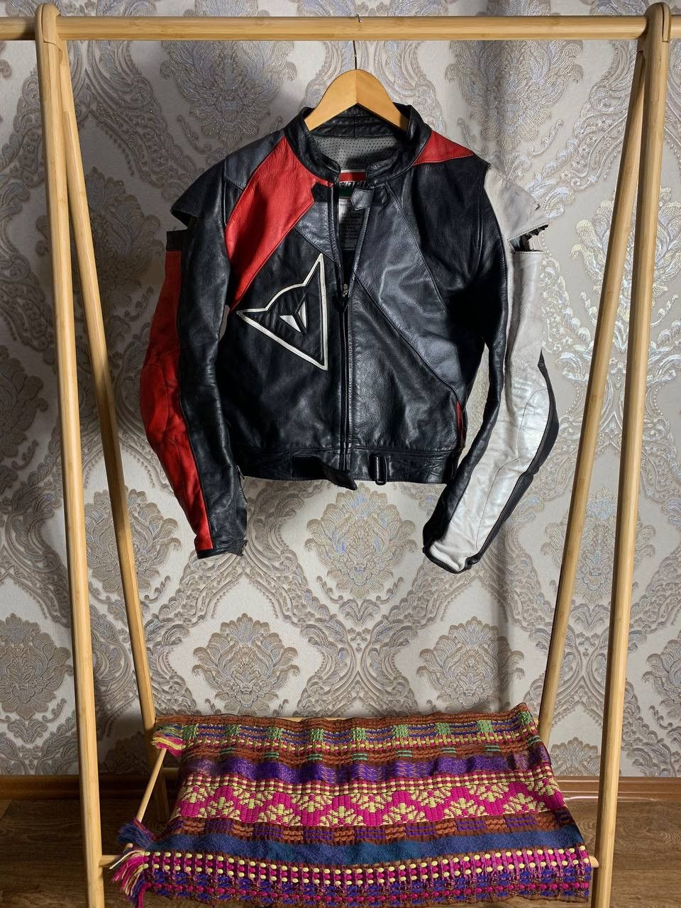 Dainese × Vintage VERY RARE DAINESE RACING MOTORCYCLE LEATHER JACKET Y2K 90s Size US L / EU 52-54 / 3 - 1 Thumbnail