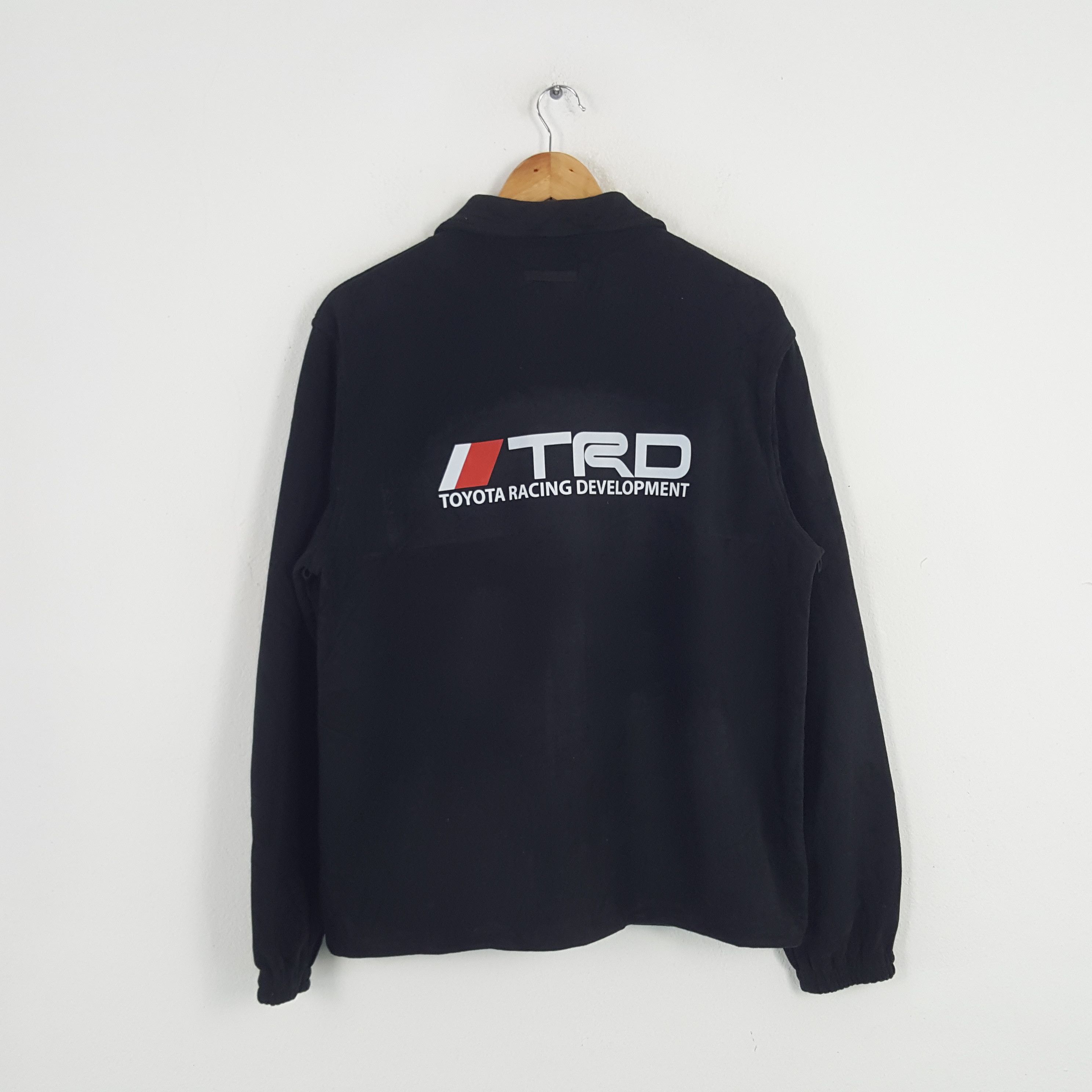 Japanese Brand × Vintage Vintage Bridgestone X TRD Toyota Racing Custom Fleece Jacket Size US M / EU 48-50 / 2 - 1 Thumbnail
