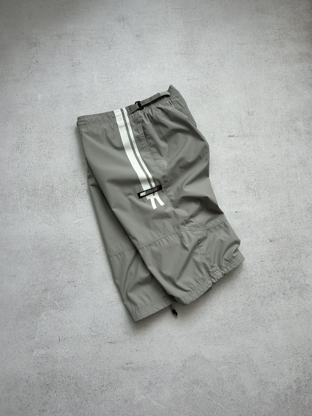 Nike × Vintage Nike Vintage 2000's 'Athletic 71' nylon man's shorts size XL Size US 36 / EU 52 - 1 Thumbnail