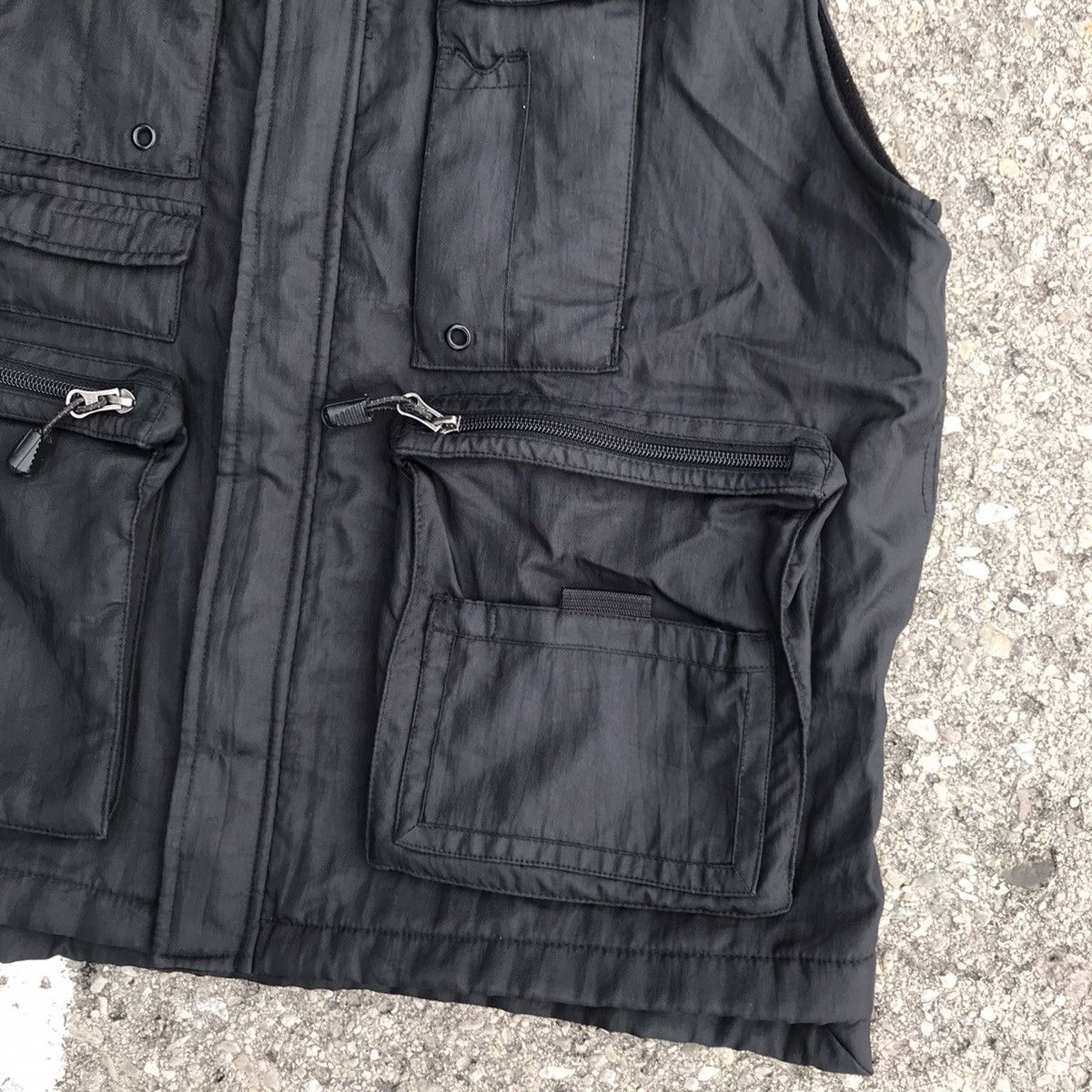 Gap × Vintage Vintage 00s Gap fleece lined cargo Utility vest Sz M Size US M / EU 48-50 / 2 - 4 Thumbnail