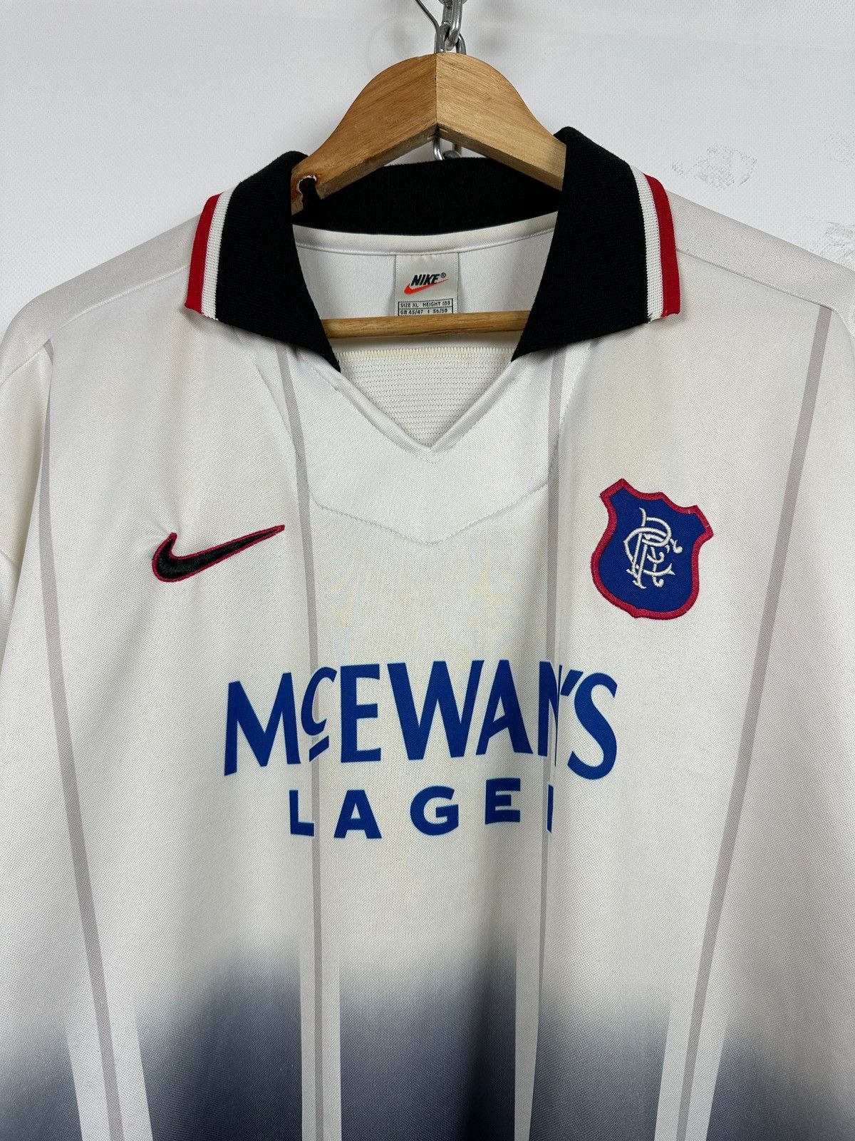Nike 1998/99 Nike Rangers Vintage Third Kit Jersey Size US XL / EU 56 / 4 - 5 Thumbnail