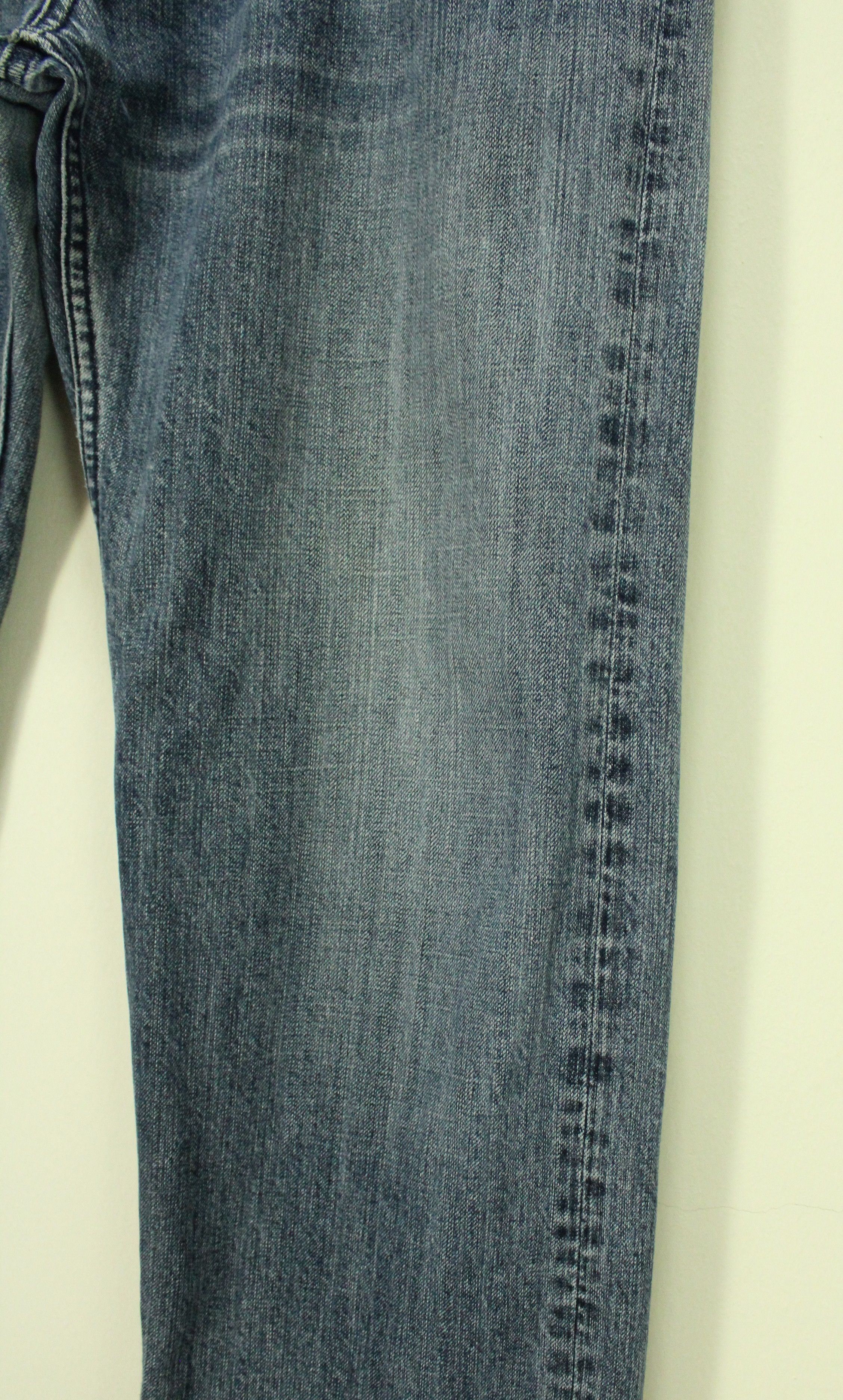 Japanese Brand Vintage Denim Embroidered Skull Logo Size US 35 - 9 Thumbnail