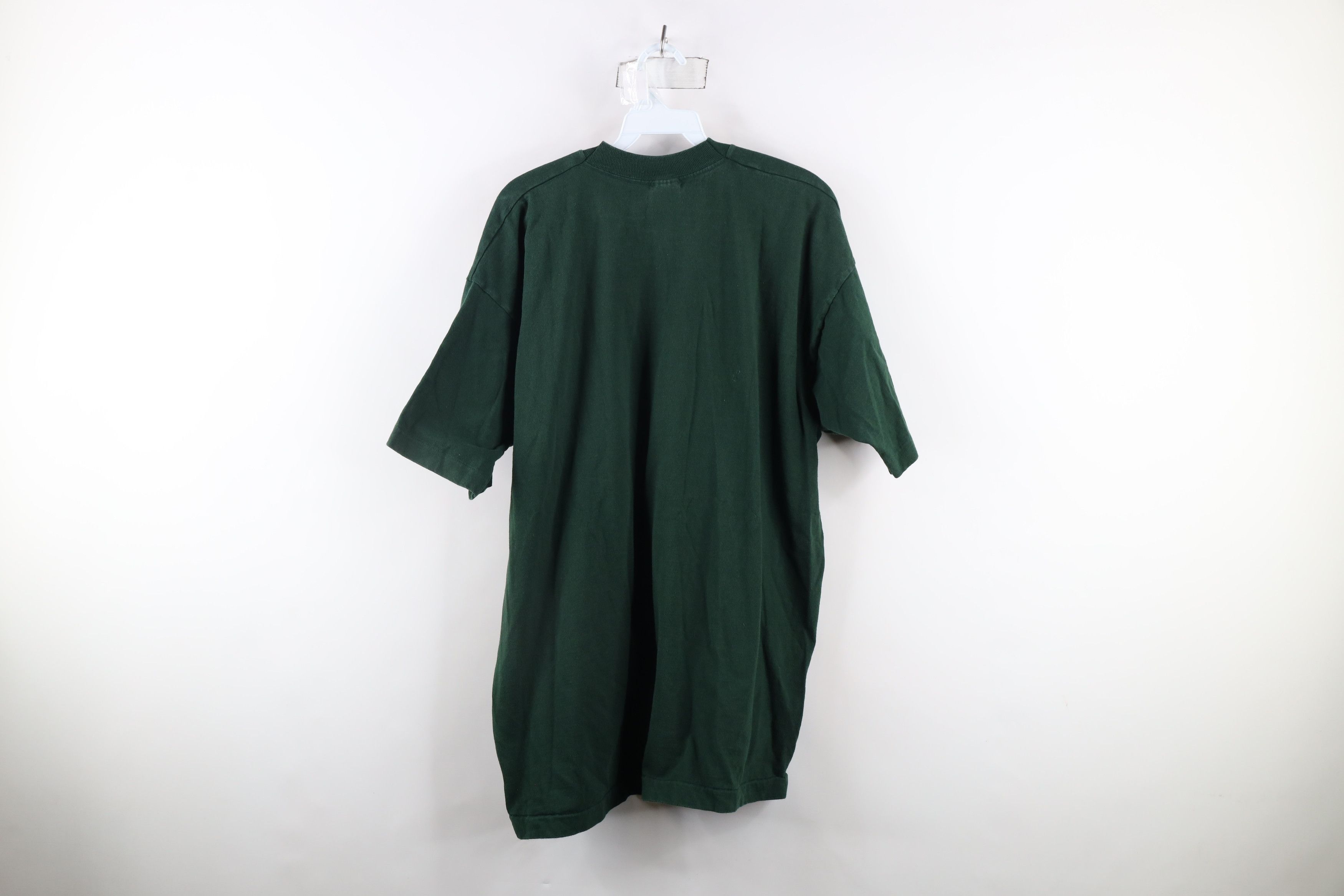 Vintage Vintage 90s Streetwear Buck Stops Here Deer Hunting T-Shirt Size US XXL / EU 58 / 5 - 9 Thumbnail