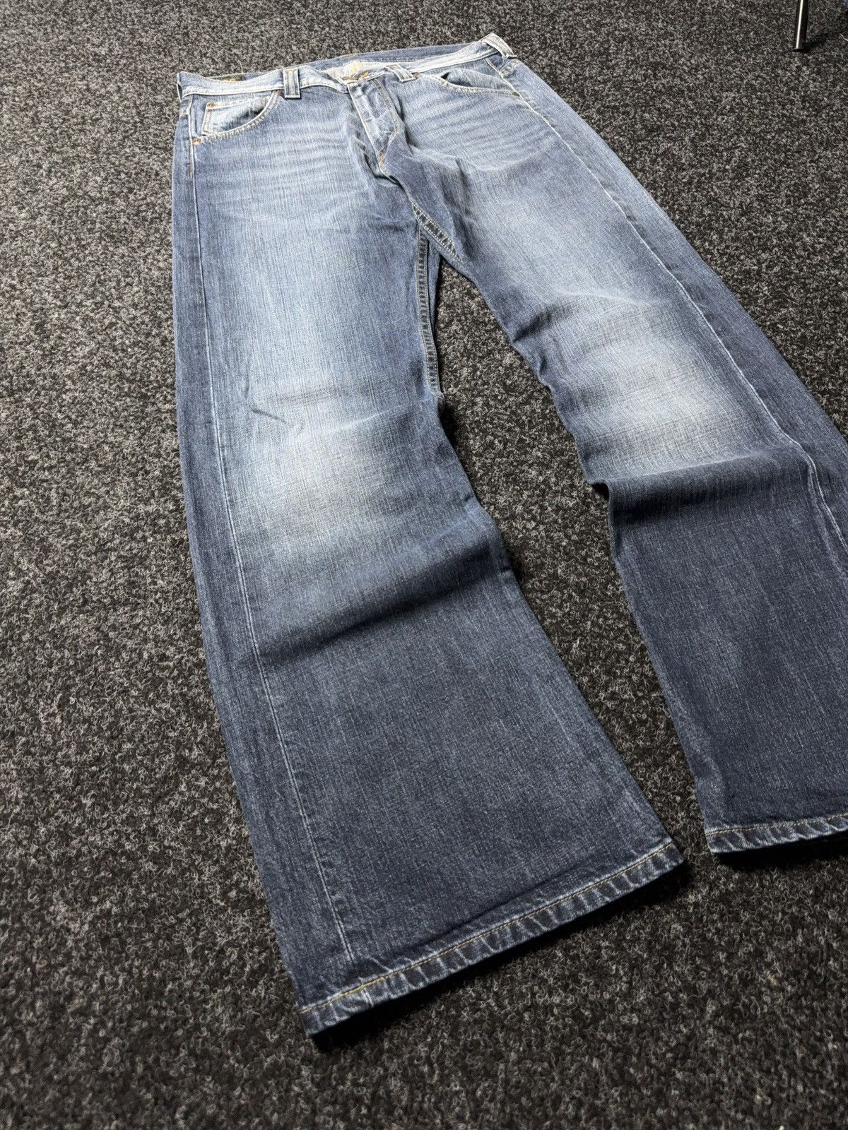 Lee Archive Retro 00s Lee DILLON Bootcut Jeans Opium Punk Y2K Size US 32 / EU 48 - 2 Thumbnail