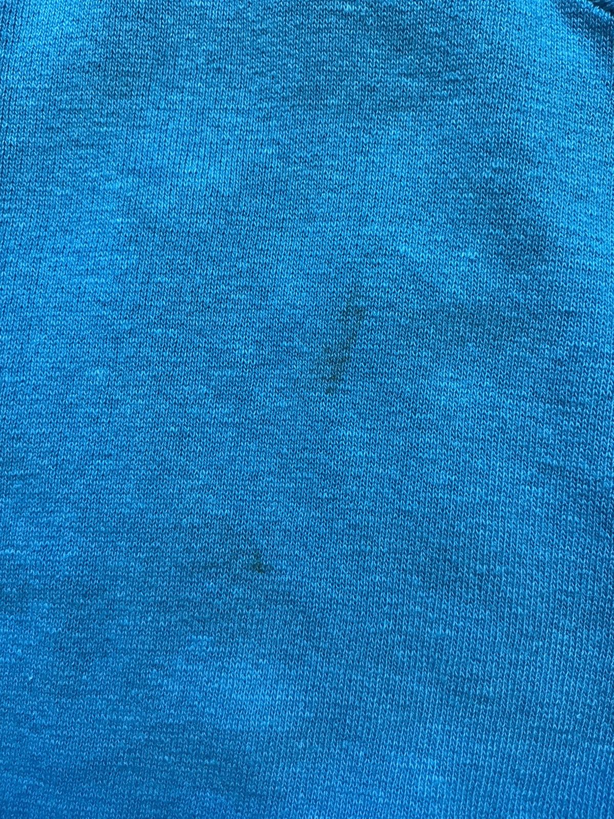 Vintage Vintage 70s 80s Short Sleeve Blue Blank Pullover Sweatshirt Size US S / EU 44-46 / 1 - 5 Thumbnail