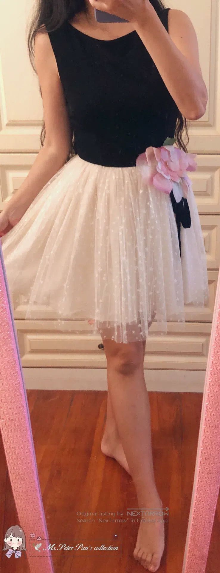 Valentino Valentino Flower gauze skirt Size M / US 6-8 / IT 42-44 - 3 Thumbnail