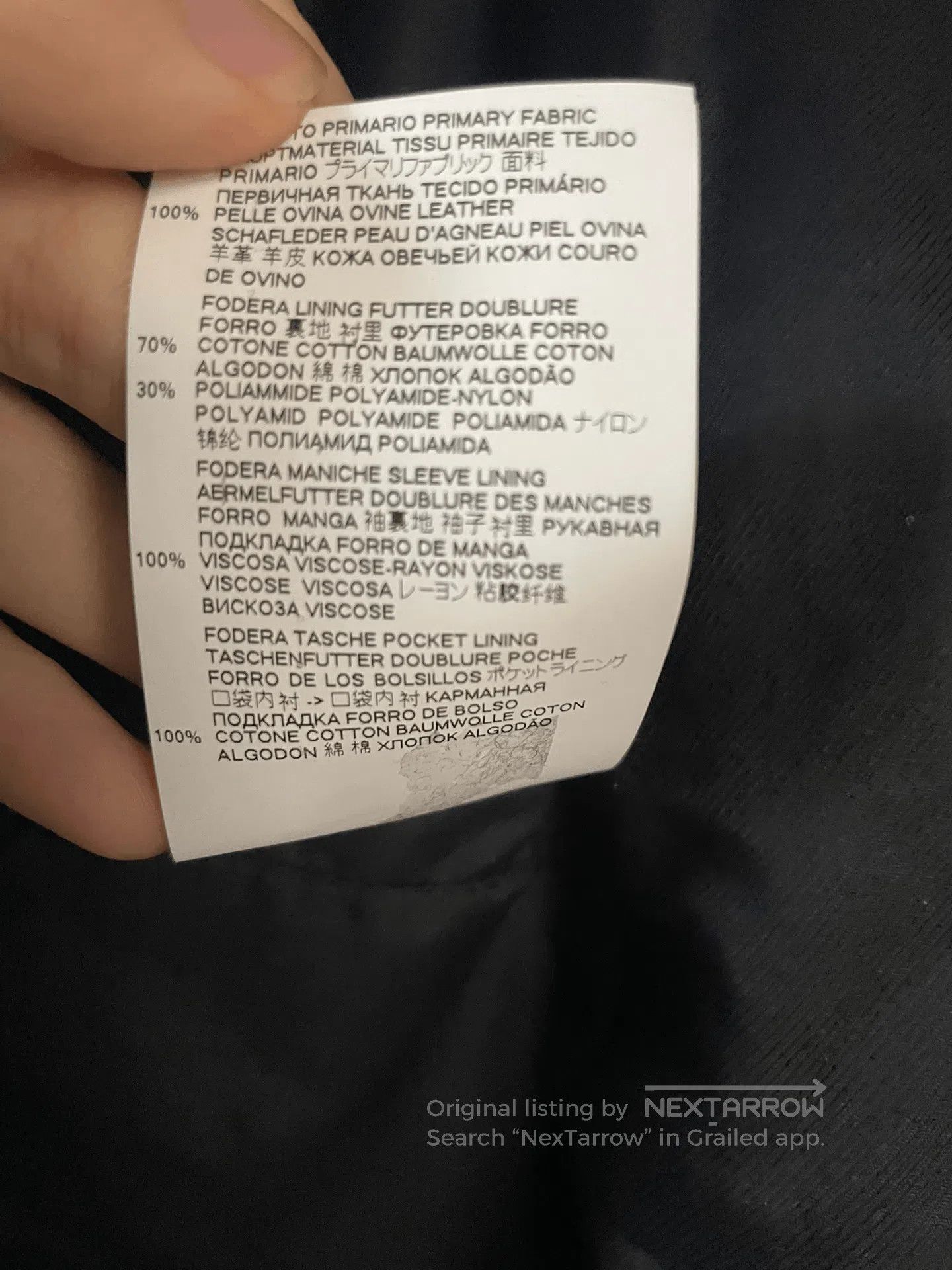 Maison Margiela Maison Margiela Lambskin Biker Jacket. Size US XXS / EU 40 - 7 Thumbnail