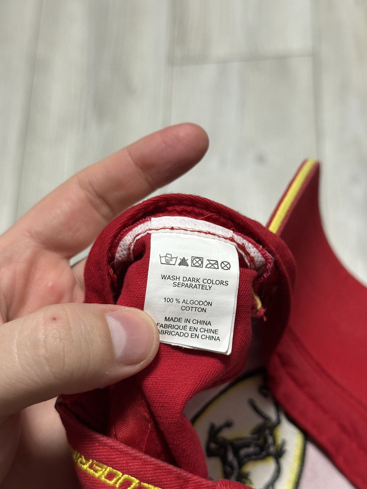 Ferrari Vintage Original Ferrari Cap Size ONE SIZE - 7 Thumbnail
