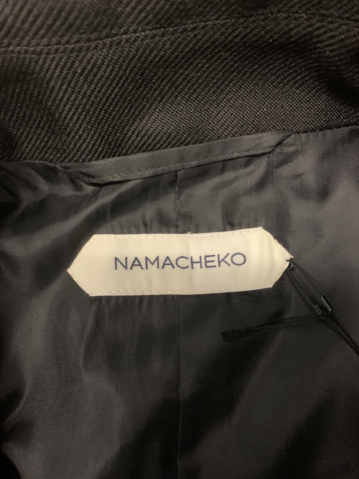Namacheko 21FW Metallic Zipper Jacket