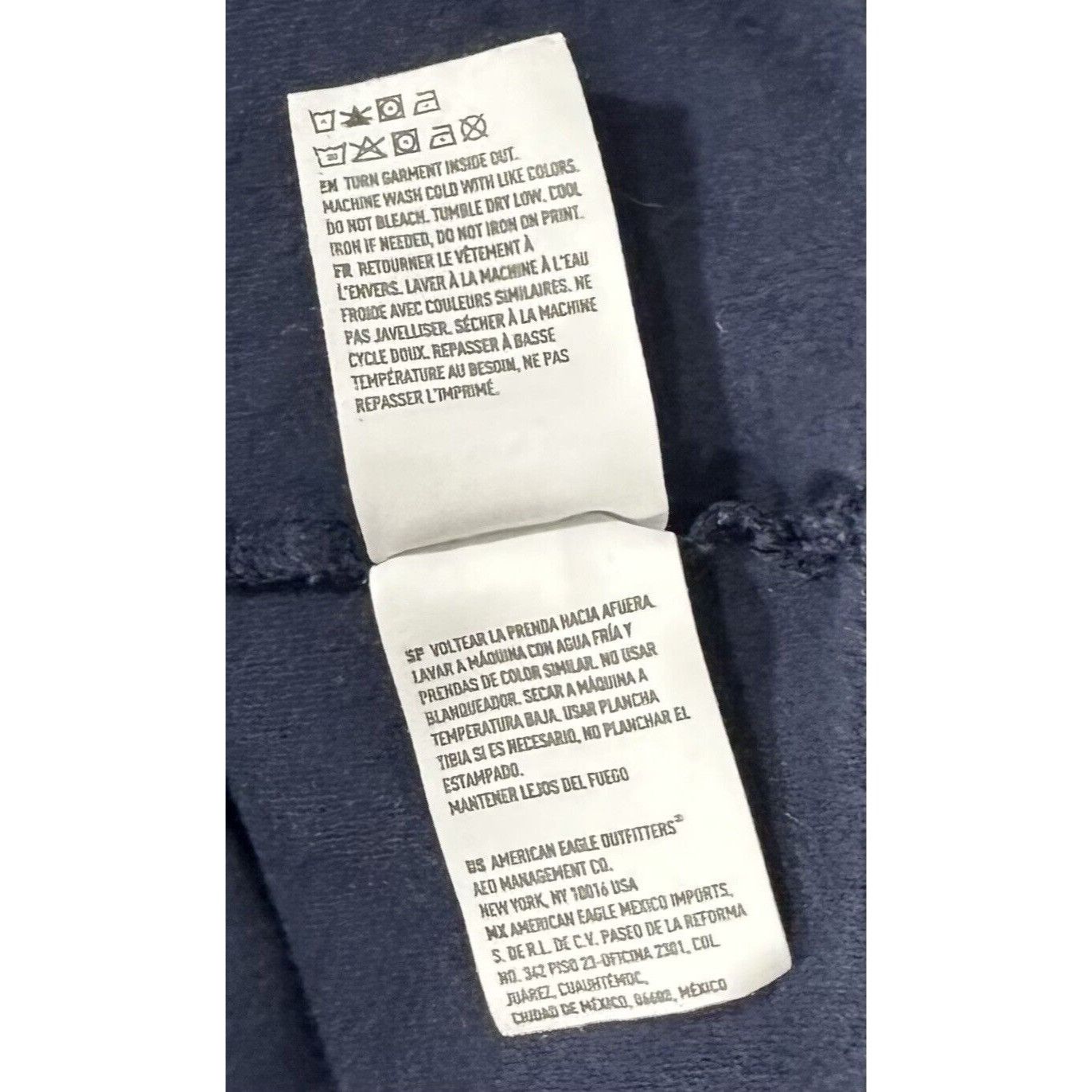 American Eagle Outfitters American Eagle Mens T-Shirt Solid Blue Preppy Size Small Te Size US S / EU 44-46 / 1 - 5 Thumbnail