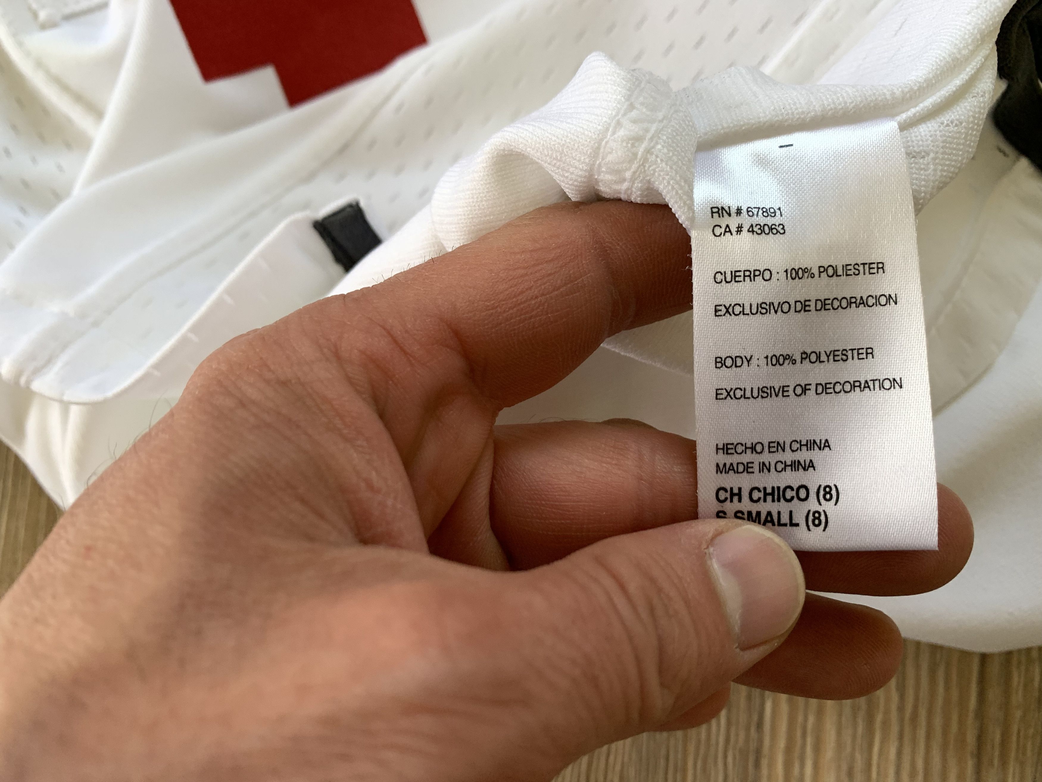 NFL × Nike × Vintage NFL Nike New York Giants Hockey Kids Jersey #10 Eli Manning Size US XXS / EU 40 - 8 Thumbnail