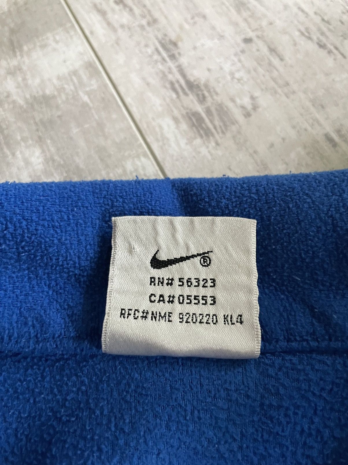 Nike × Vintage Vintage Nike Fleece Sweatshirt 1/4 Zip 90’s Crewneck Y2K Size US L / EU 52-54 / 3 - 9 Thumbnail