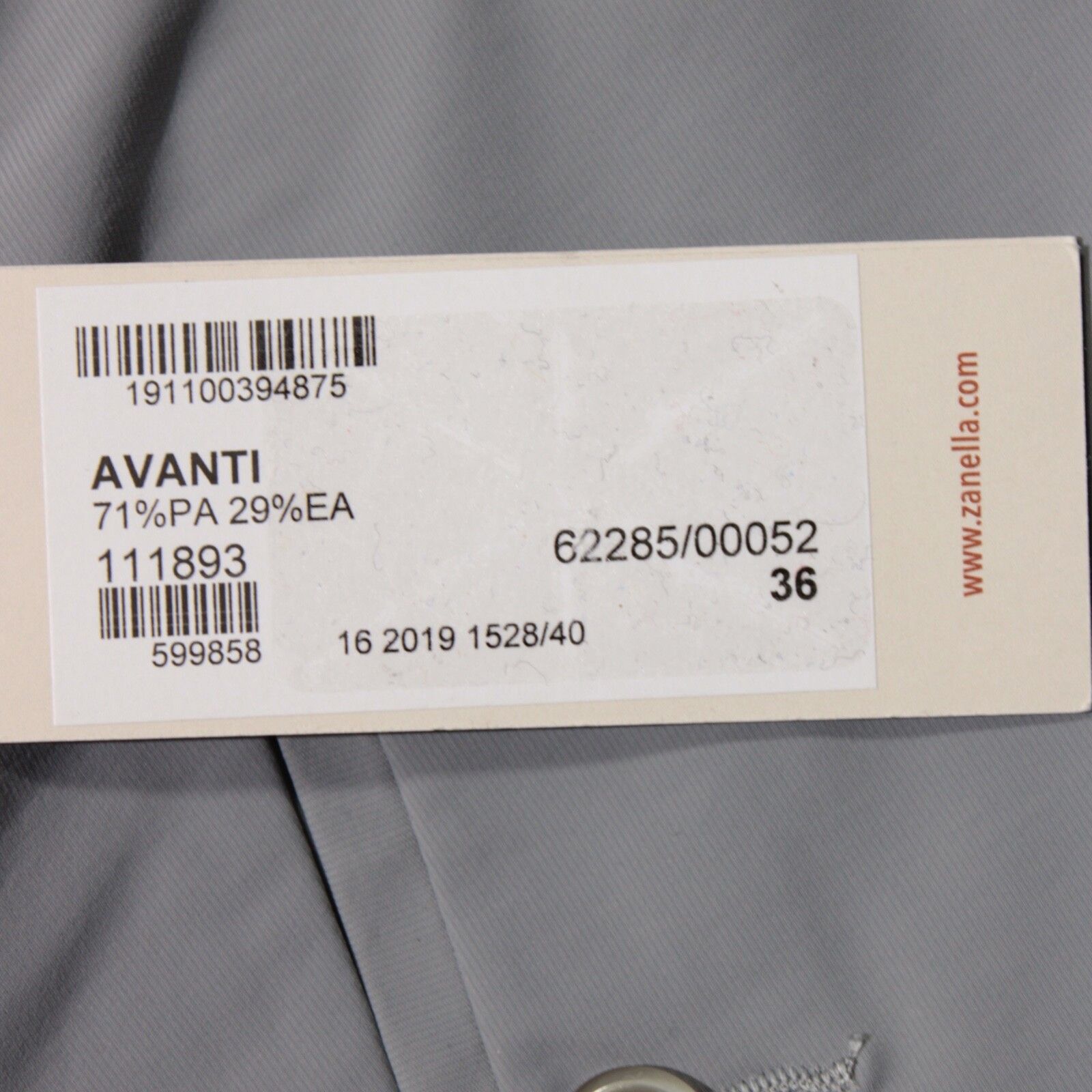 Zanella Zanella New with tags Casual Pants Size 36 US In Gray Size US 36 / EU 52 - 4 Thumbnail