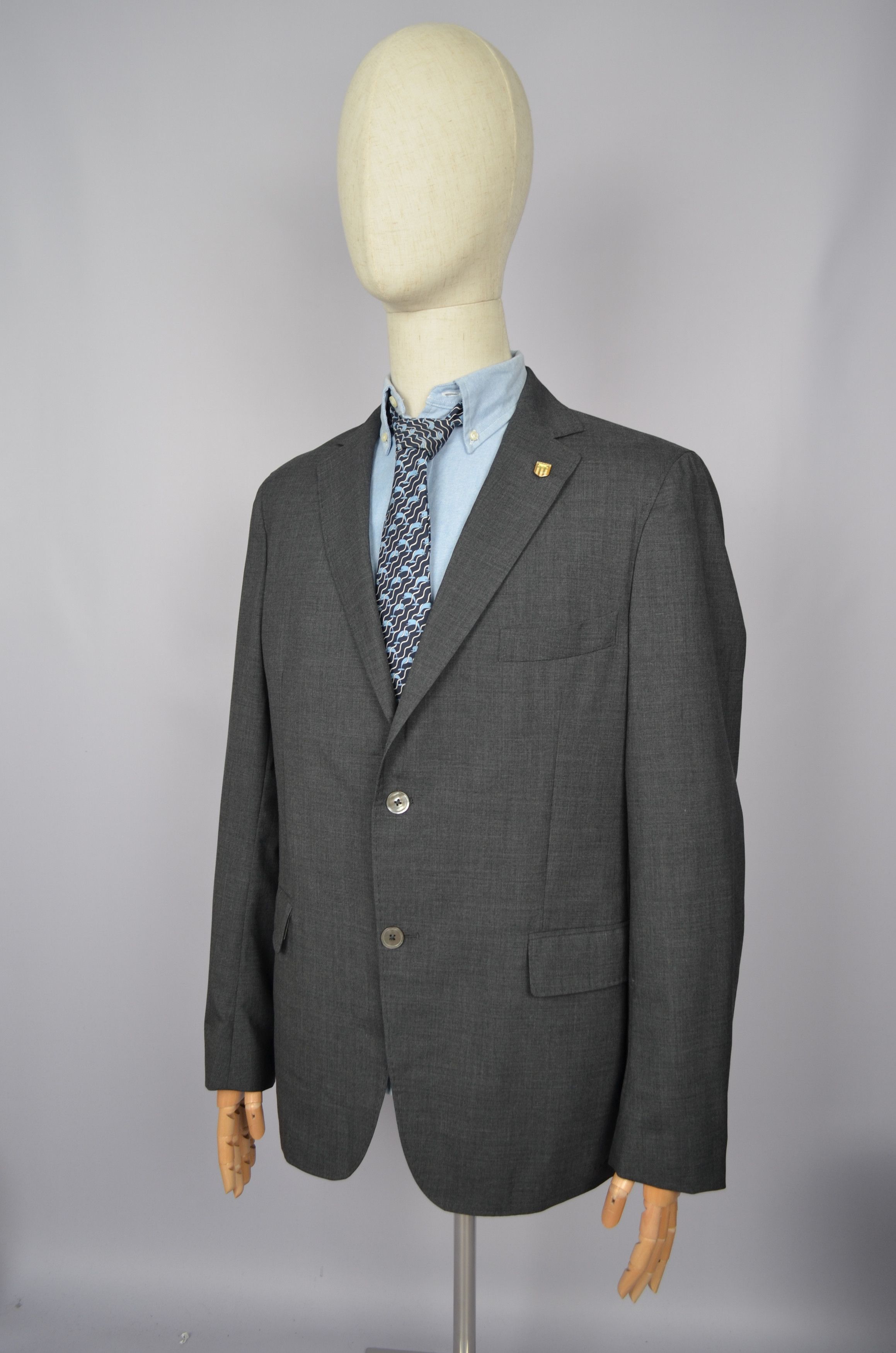Designer × Gant GANT Wool Classic Blazer Jacket Suede Elbows Size US42 Size 42R - 1 Thumbnail