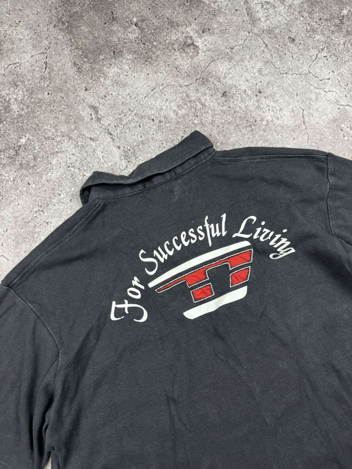 Other 💥Y2k Vintage Diesel Style Avant Garde Polo Rugby Longsleeve Size US M / EU 48-50 / 2 - 2 Thumbnail