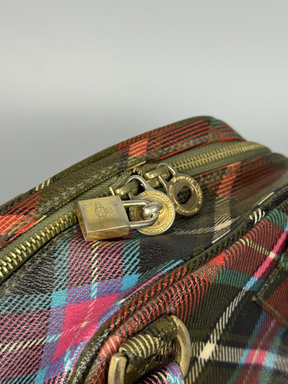 Vivienne Westwood VINTAGE VIVIENNE WESTWOOD TARTAN MINI TOP HANDLE BAG Size ONE SIZE - 8 Thumbnail