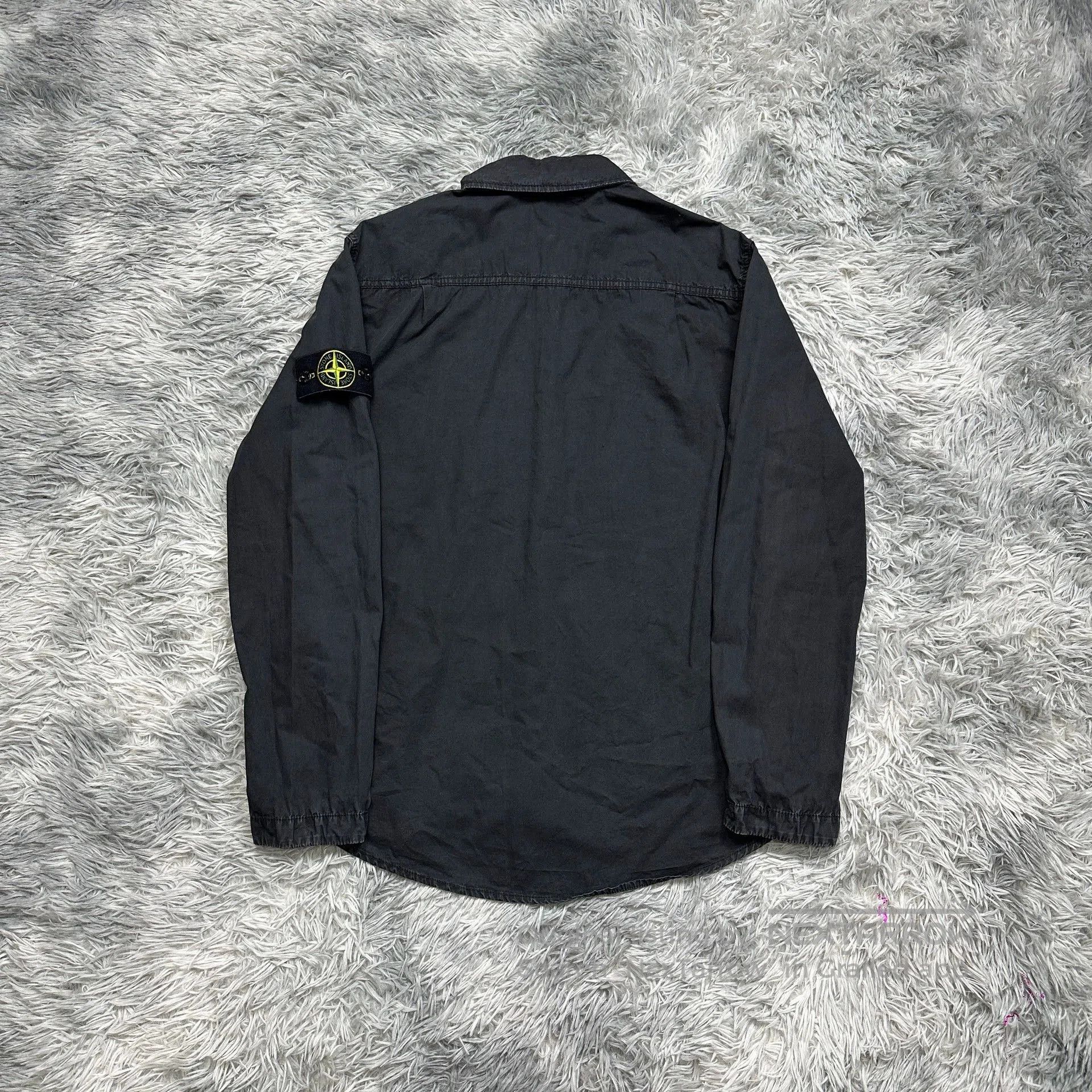 Stone Island stone island washed casual button jacket. Size US M / EU 48-50 / 2 - 5 Thumbnail