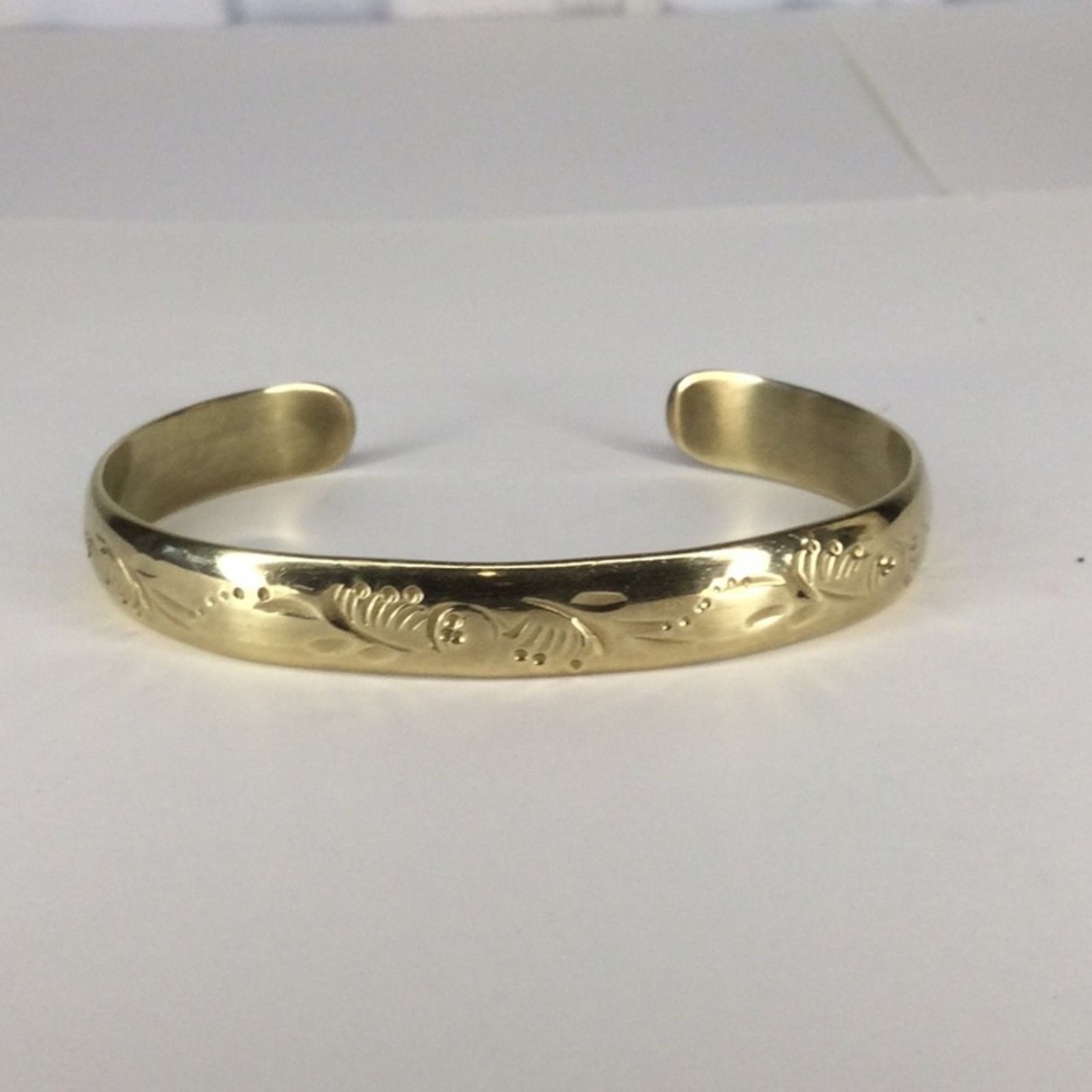 Other Vintage Henry Ford Greenfield Village Stamped Brass Bracelet Size ONE SIZE - 16 Thumbnail
