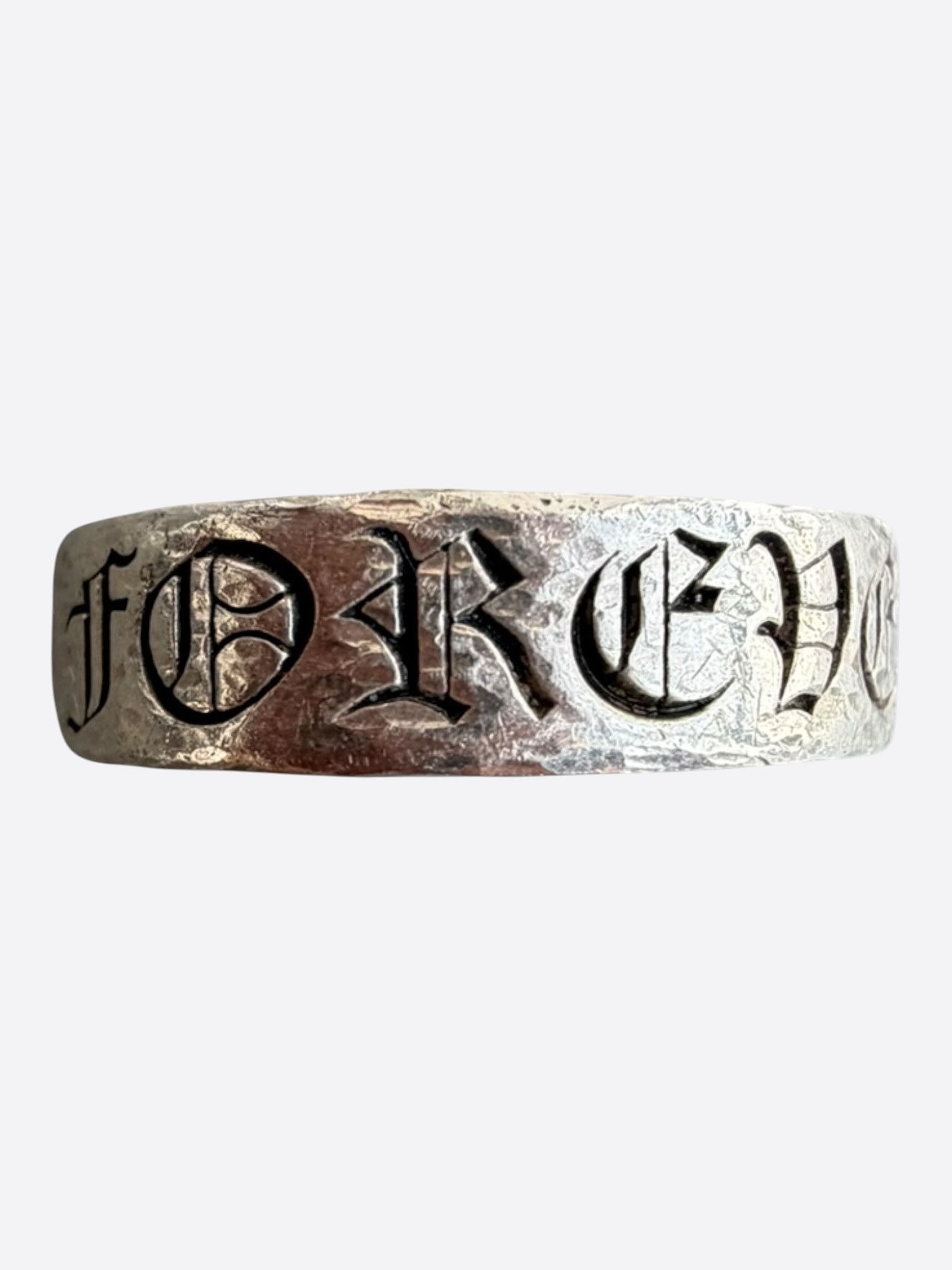 Chrome Hearts Chrome Hearts Silver Forever Ring Size ONE SIZE - 3 Thumbnail