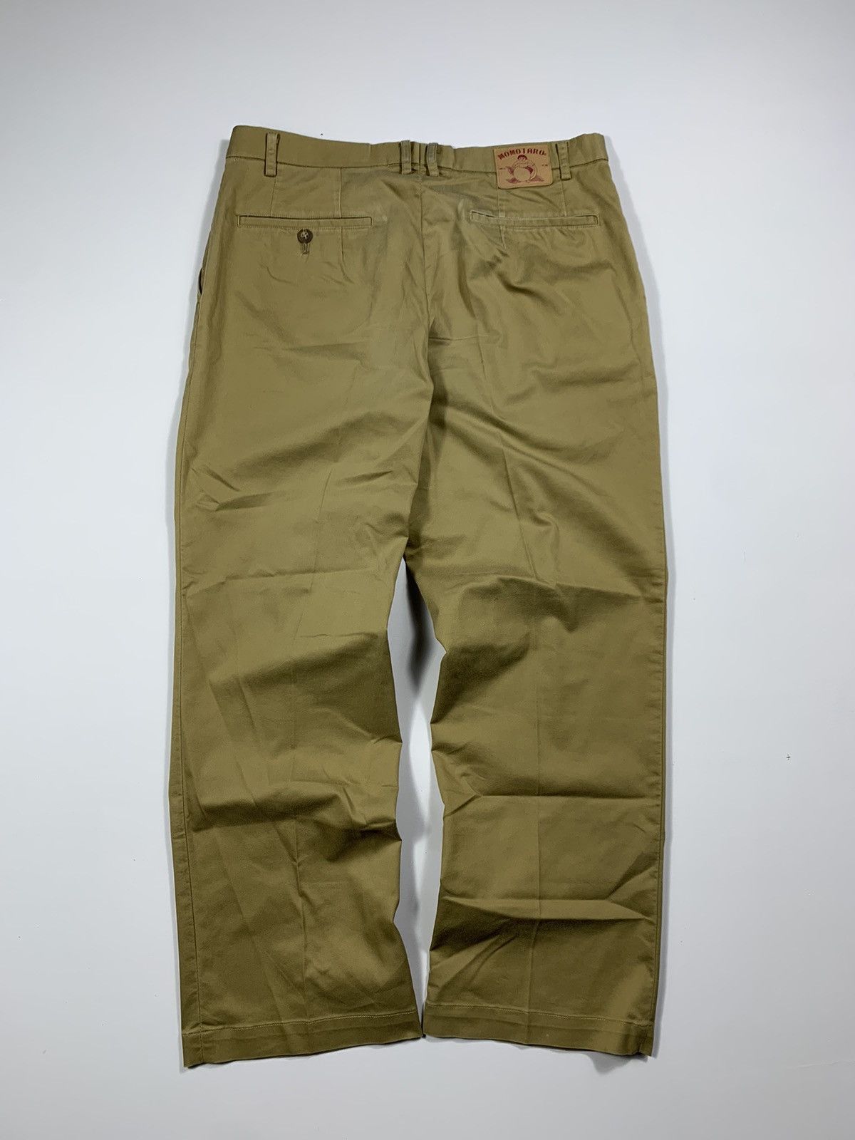 image of Momotaro Casual Pants in Khaki Raw, Men's (Size 31)