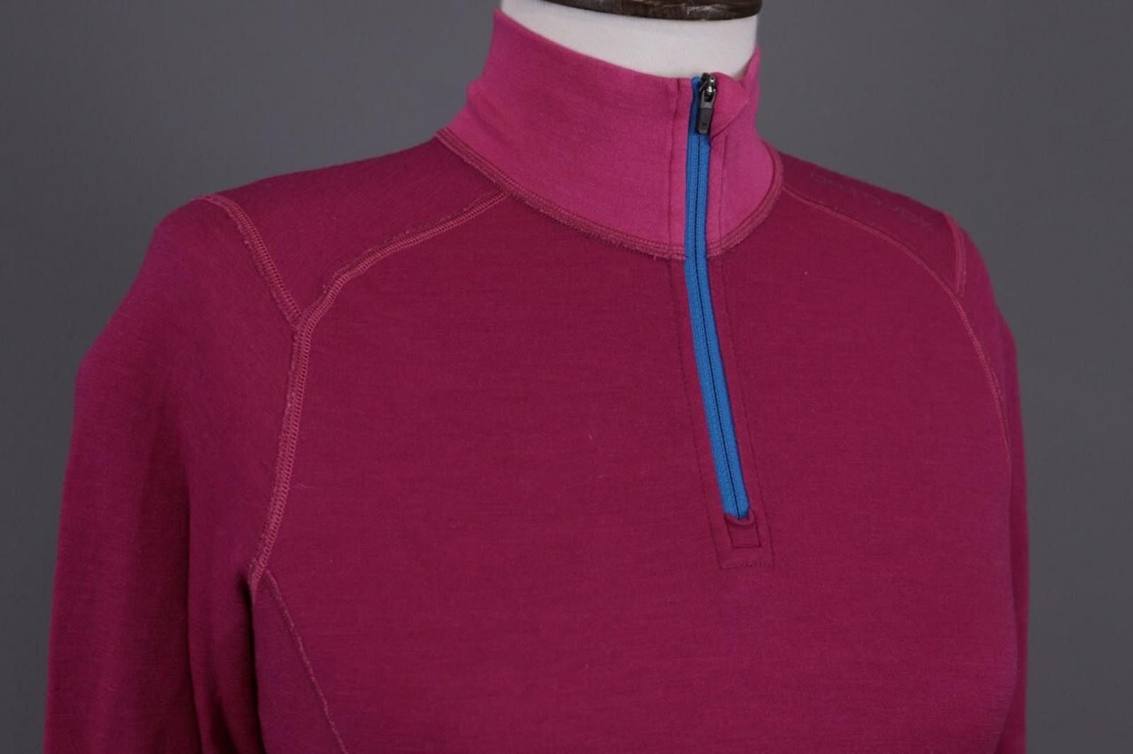 ORTOVOX Ortovox Burgundy Pink Lightweight Wool Base Layer Size M Size M / US 6-8 / IT 42-44 - 5 Thumbnail