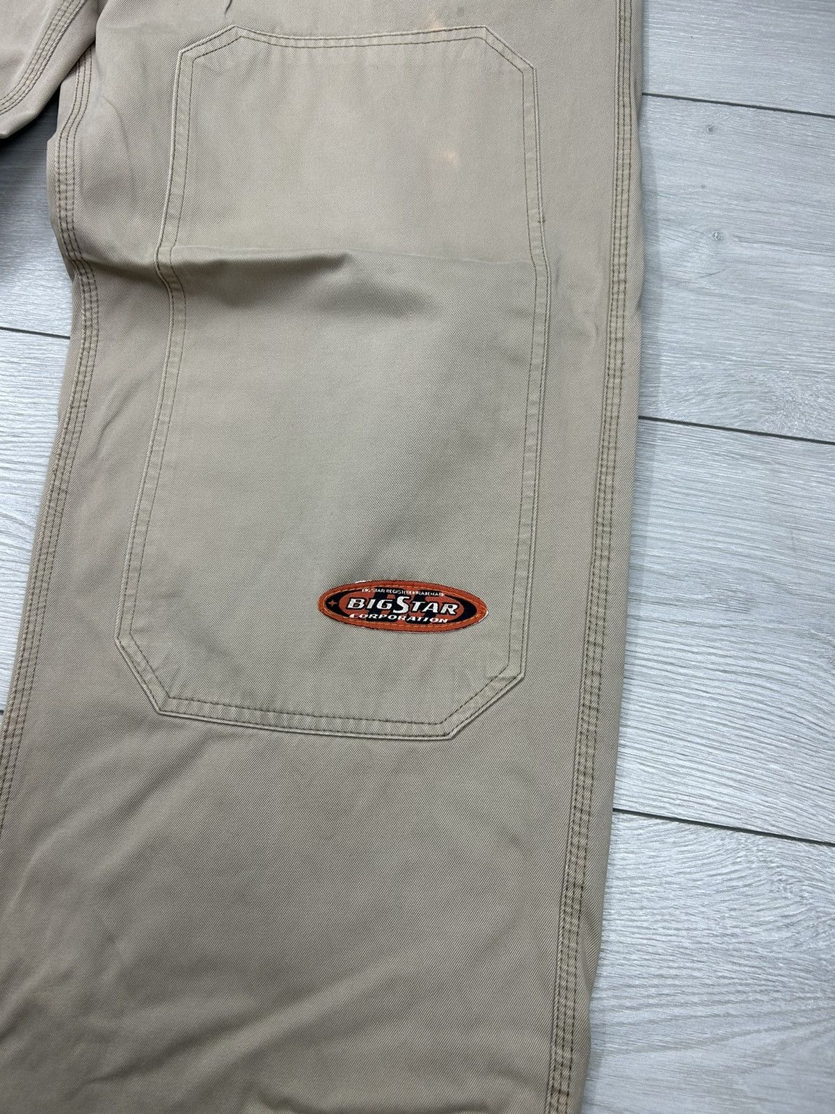 Big Star × Vintage Big Star Vintage Workwear Skateboarding Pant size 36 Size US 36 / EU 52 - 3 Thumbnail
