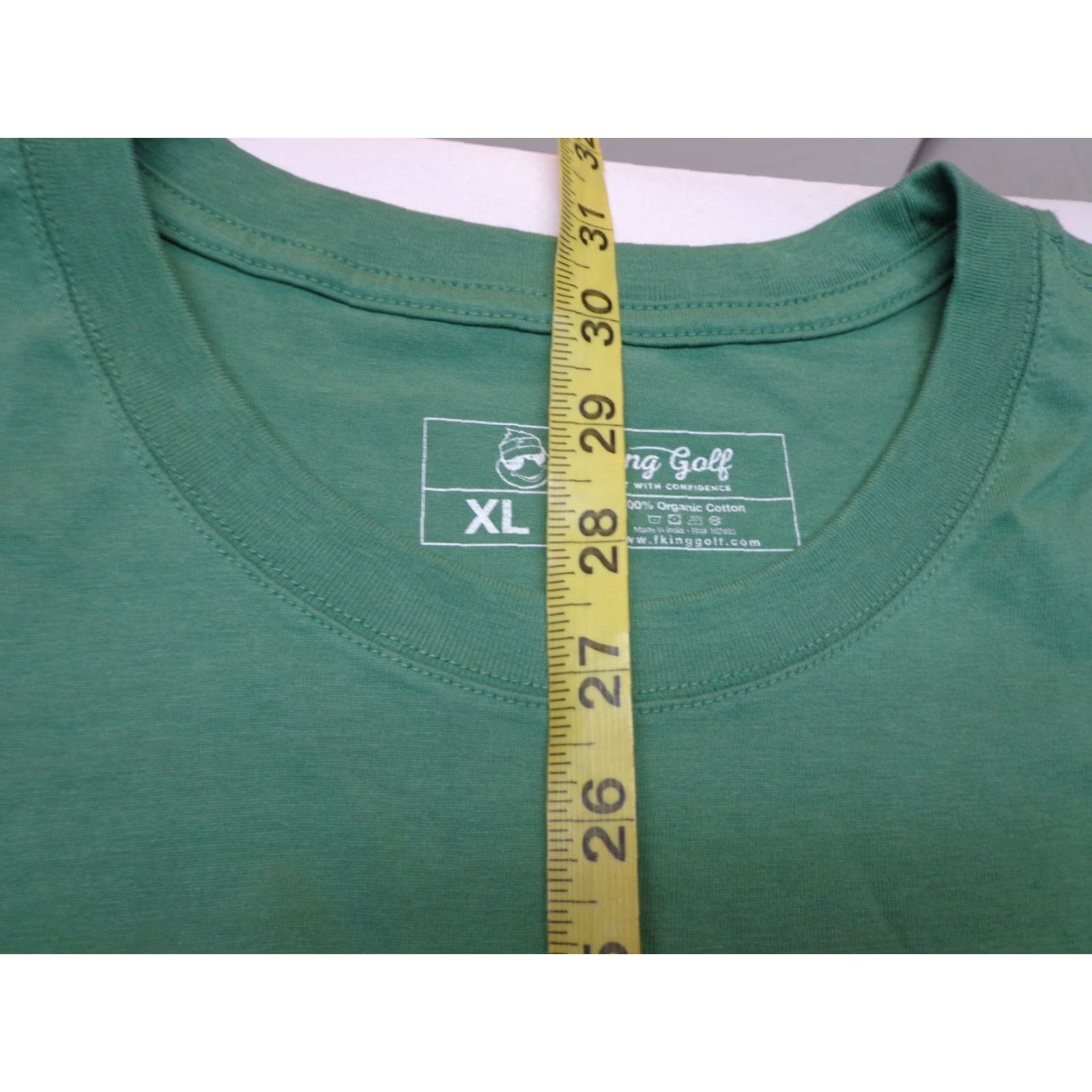 Vintage F. King Golf Shirt XL Green Tee T-Shirt Men Short Sleeve Dad & Daughter & Son Family Tee - Size XL Size US XL / EU 56 / 4 - 5 Thumbnail