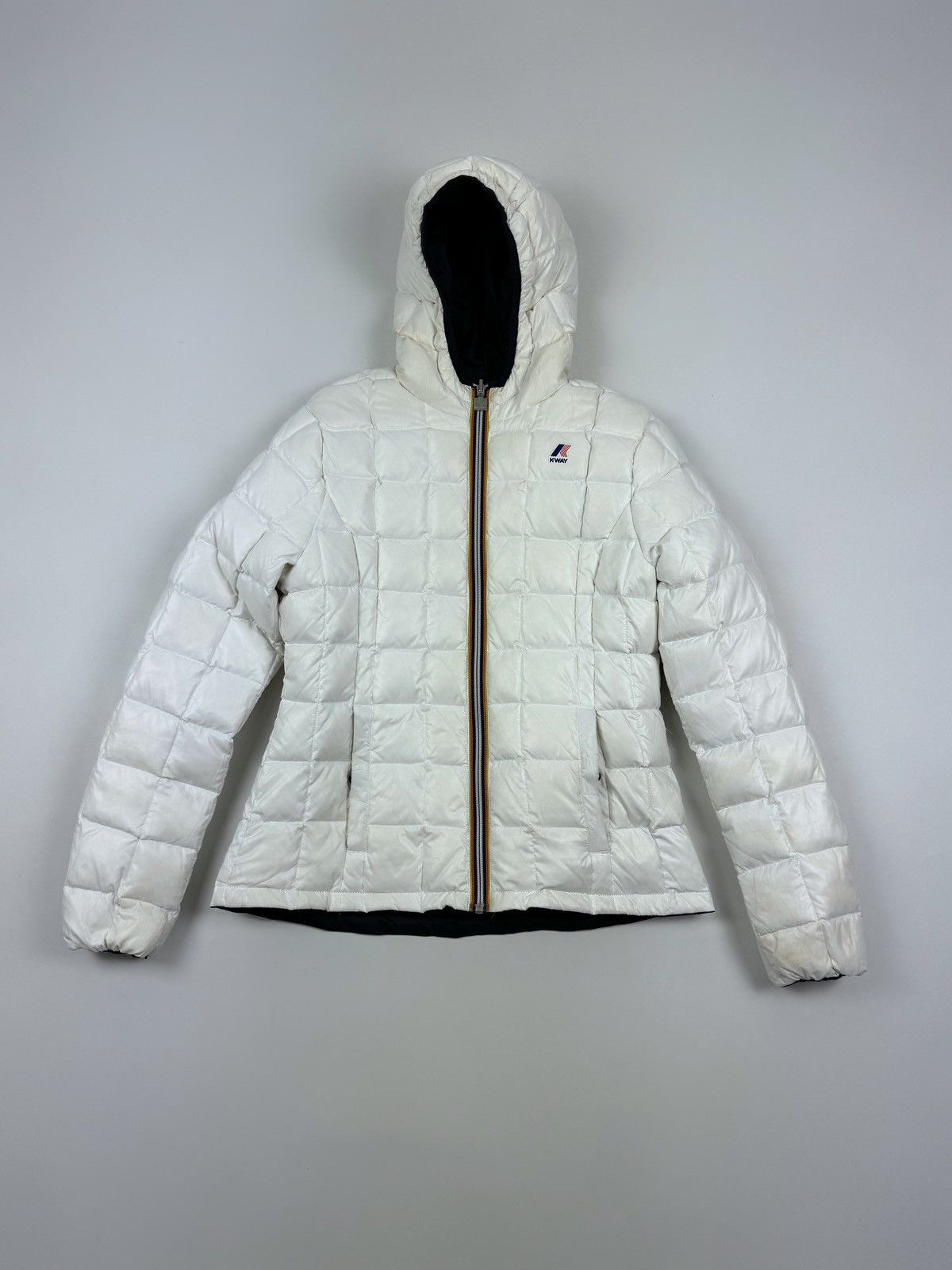 K-Way K Way Reversible Down Women’s Winter Jacket Size L / US 10 / IT 46 - 12 Thumbnail