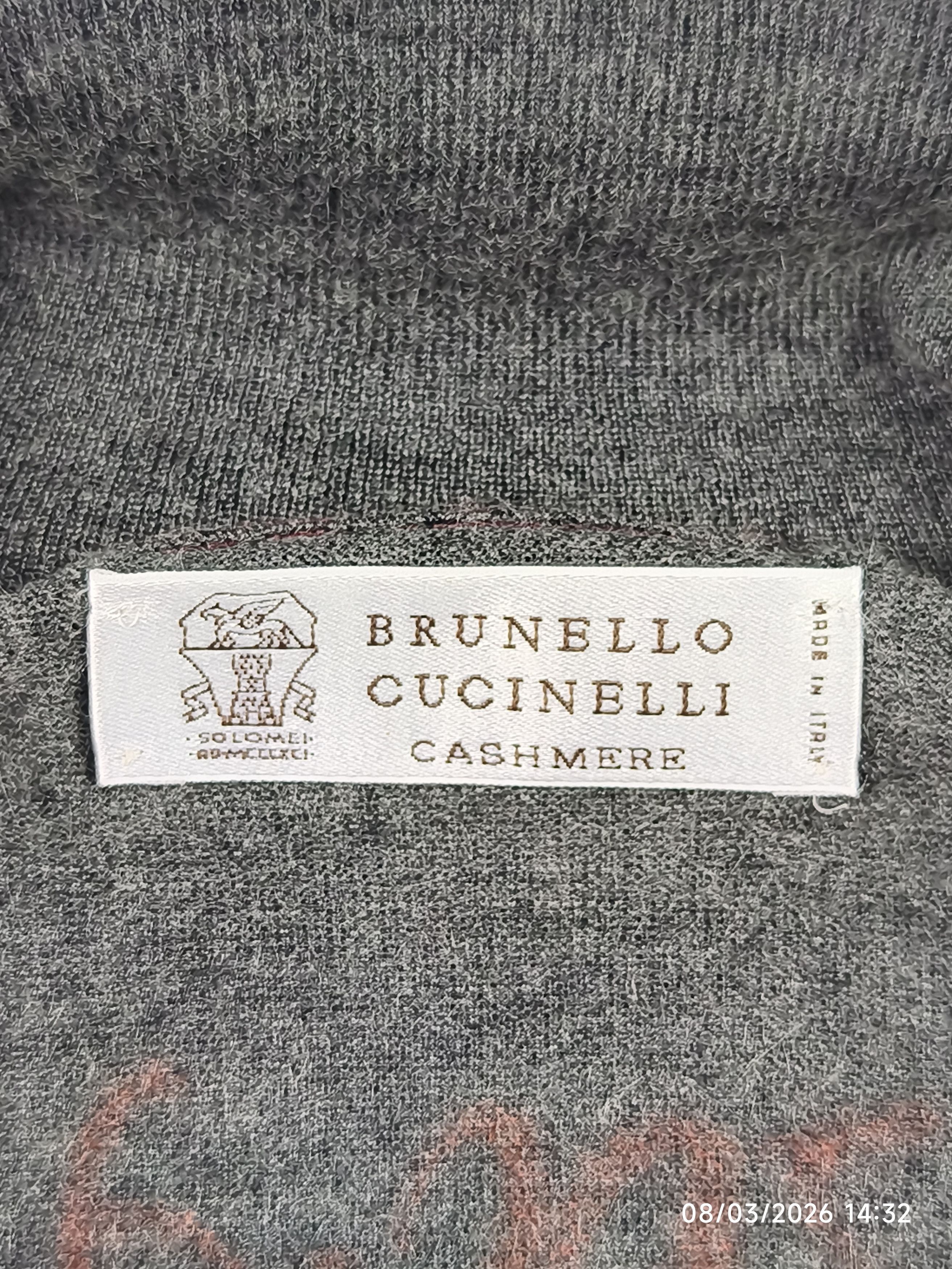 Brunello Cucinelli Brunello Cucinelli zip up cashmere cardigan Size US M / EU 48-50 / 2 - 6 Thumbnail