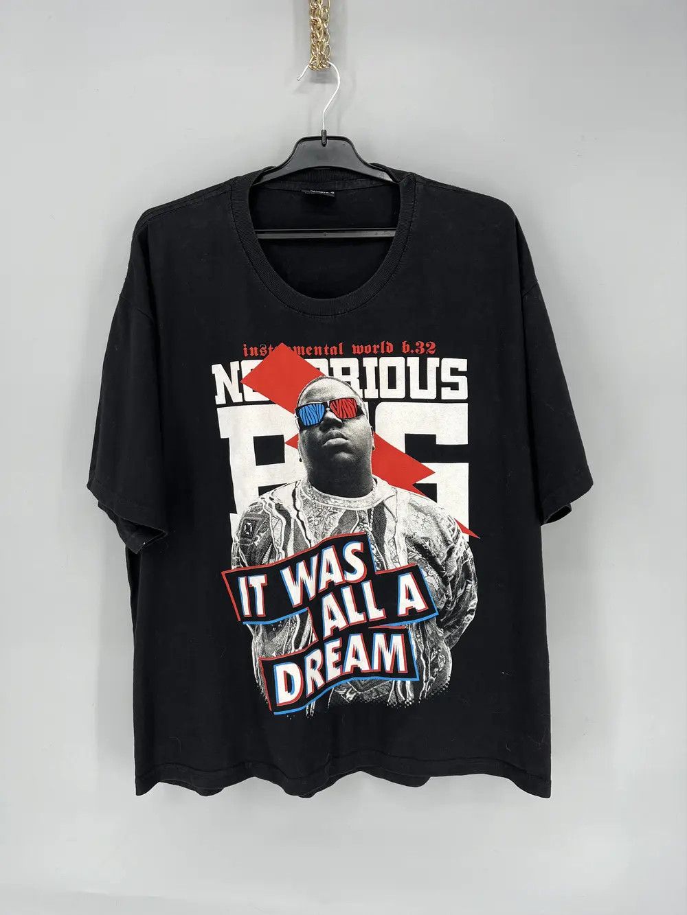 Band Tees Vintage The Notorious BIG IT WAS ALL A DREAM tee Size US XXL / EU 58 / 5 - 1 Thumbnail