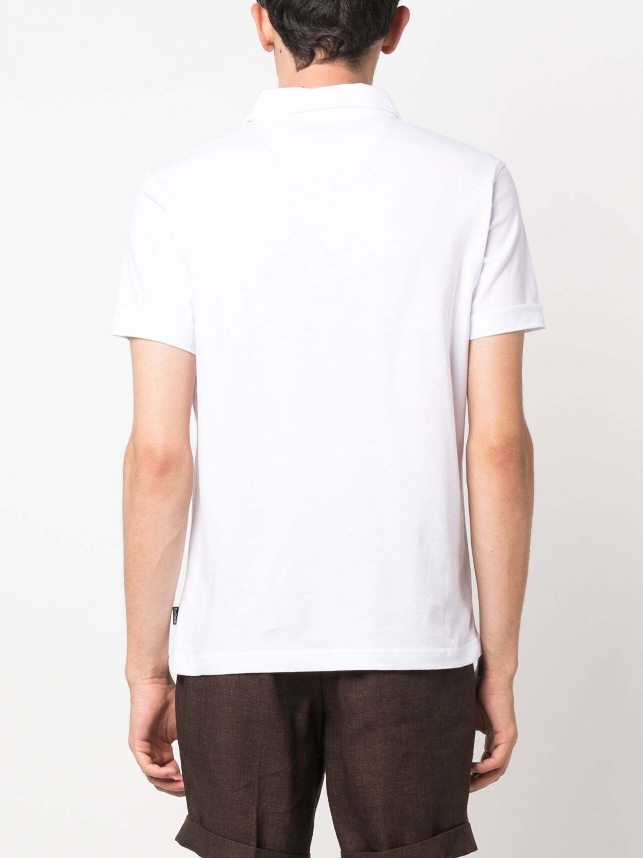 Barbour o1y1224 Logo Polo Shirt in White Size US S / EU 44-46 / 1 - 4 Thumbnail