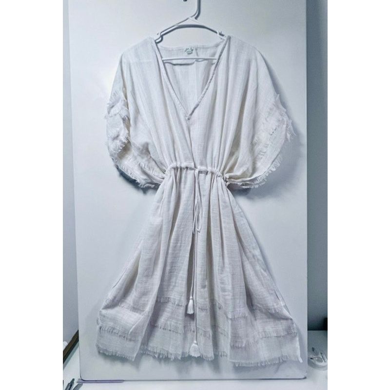 0 AERIE Boho Cotton Beach Coverup Size ONE SIZE - 5 Thumbnail