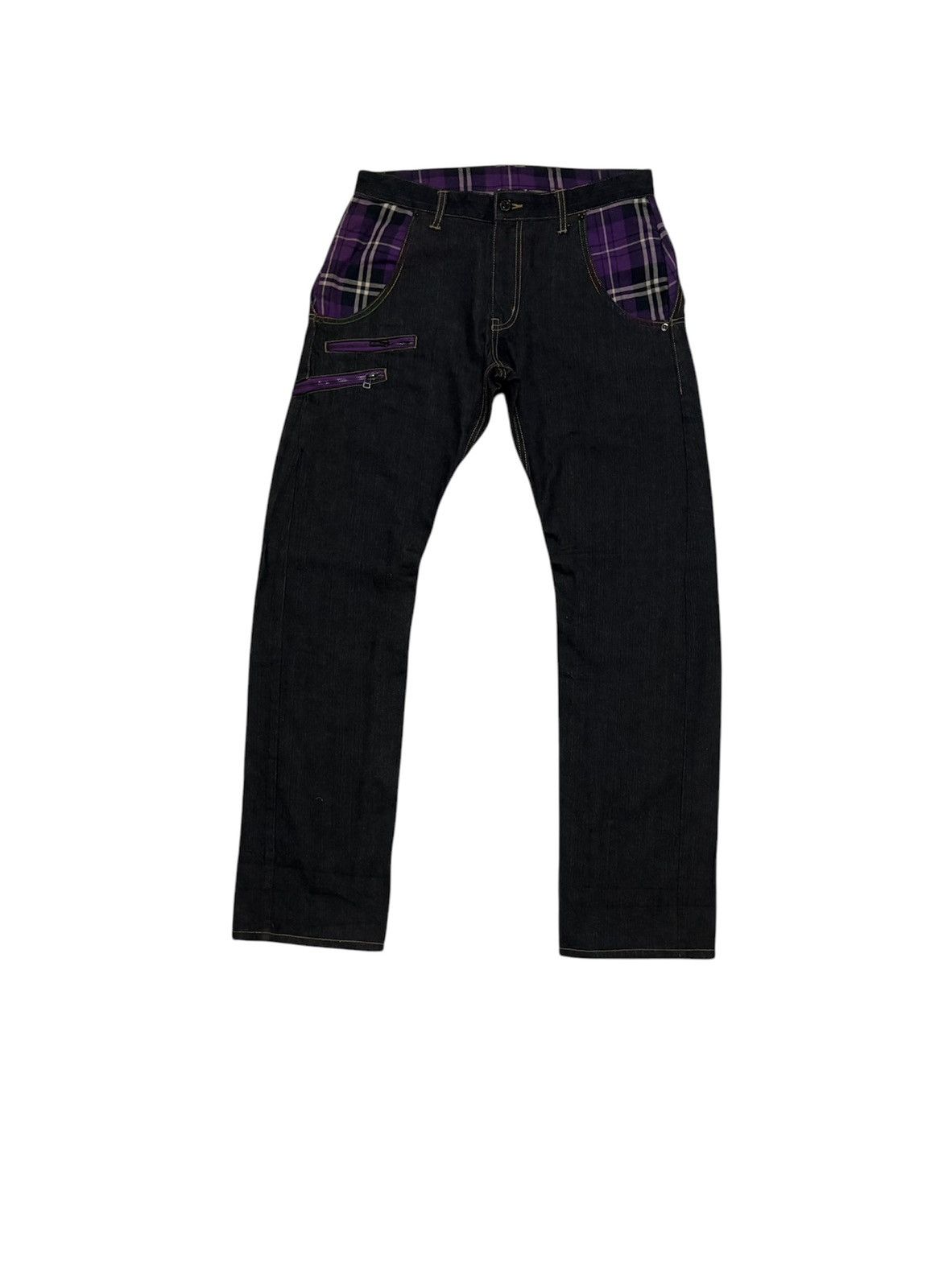 Japanese Brand Japanese International World Jeans Streetwear Denim Size US 33 - 1 Thumbnail