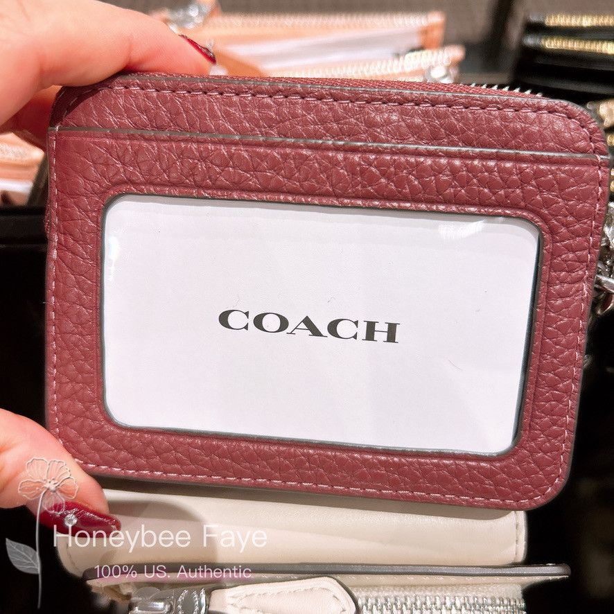 Coach Coach Zip Card Case #6303 Size ONE SIZE - 2 Thumbnail