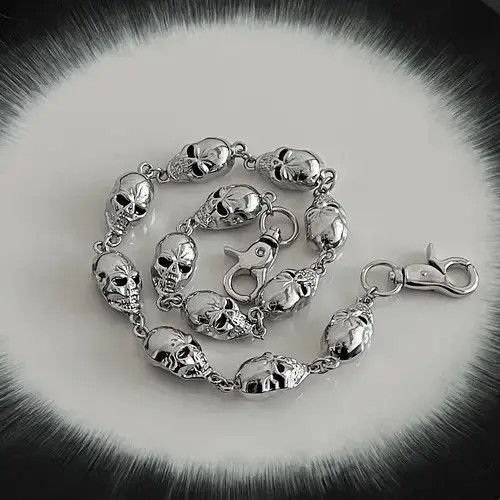 Other Hirohata x Ryoko Skull Chain Wallet Size ONE SIZE - 4 Thumbnail