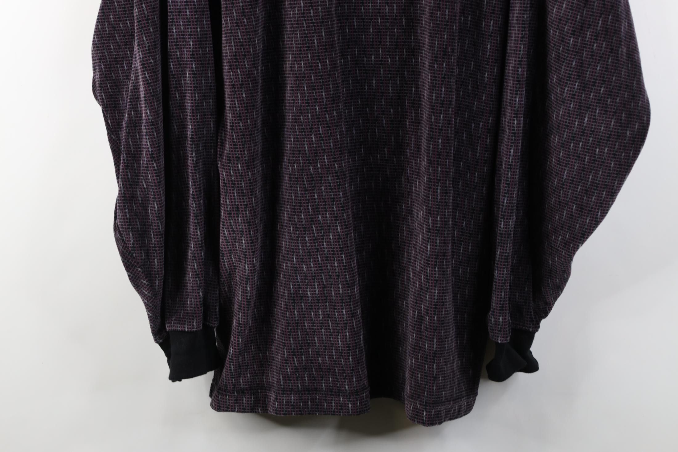 Vintage Vintage 90s Streetwear Velour Long Sleeve Rugby Polo Shirt Size US XL / EU 56 / 4 - 3 Thumbnail