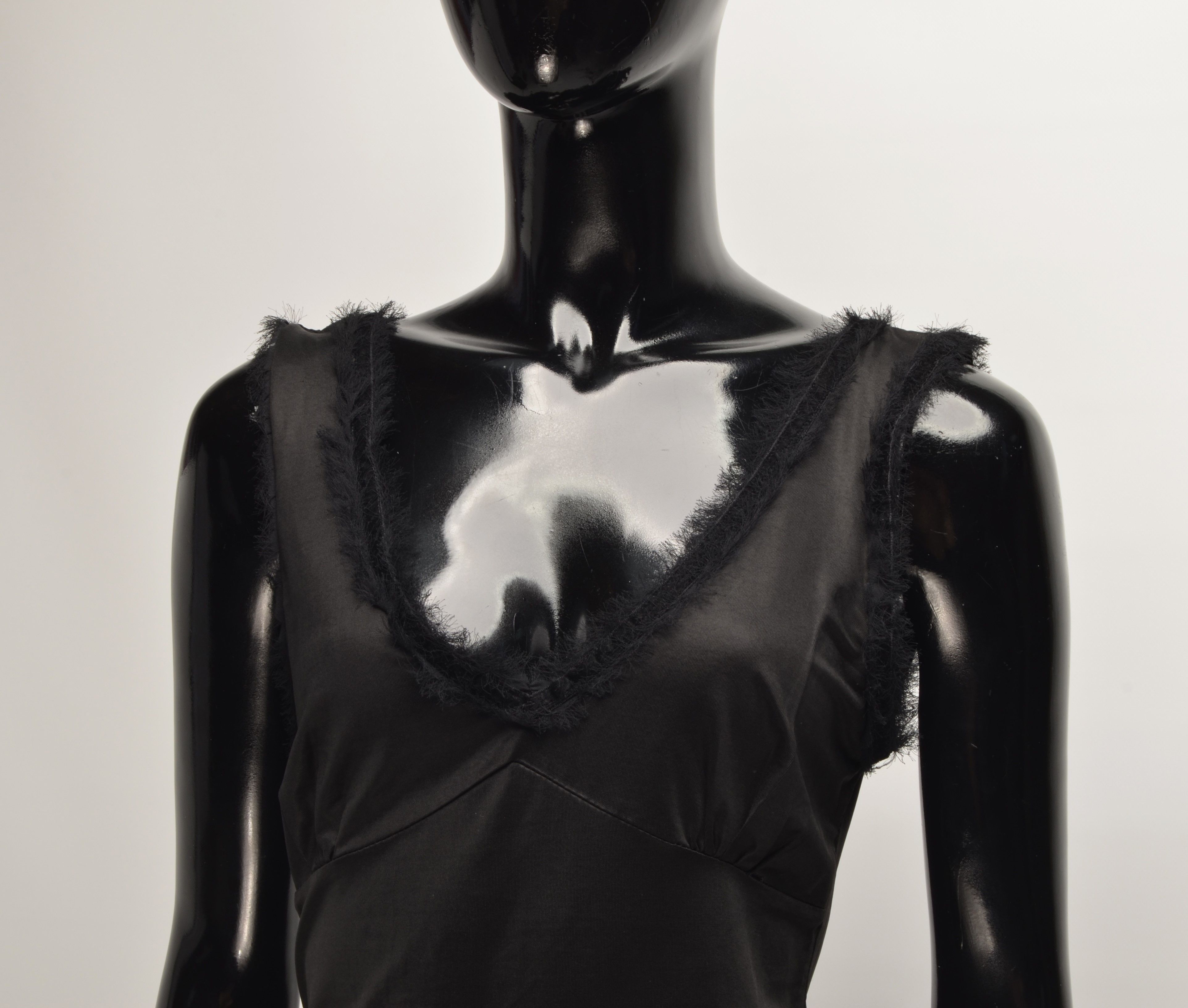 Vintage Vintage Y2K Black Sexy Cami Top Size XS / US 0-2 / IT 36-38 - 2 Thumbnail
