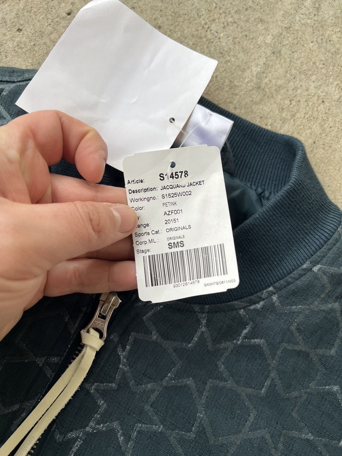 Adidas Adidas Jacquard Jacket Size S / US 4 / IT 40 - 3 Thumbnail