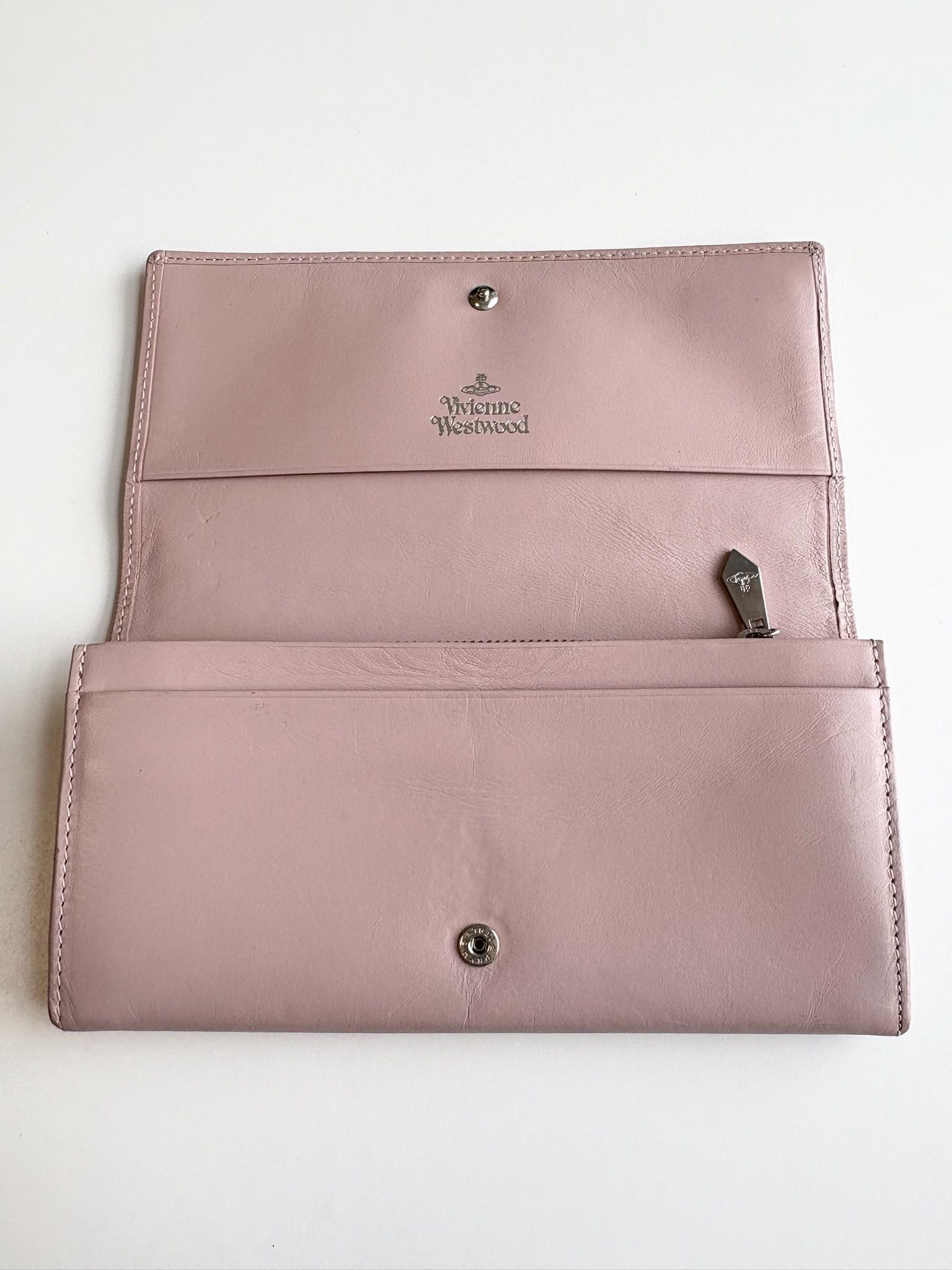 Vivienne Westwood Pink Vivienne Westwood large Trifold wallet Size ONE SIZE - 8 Thumbnail