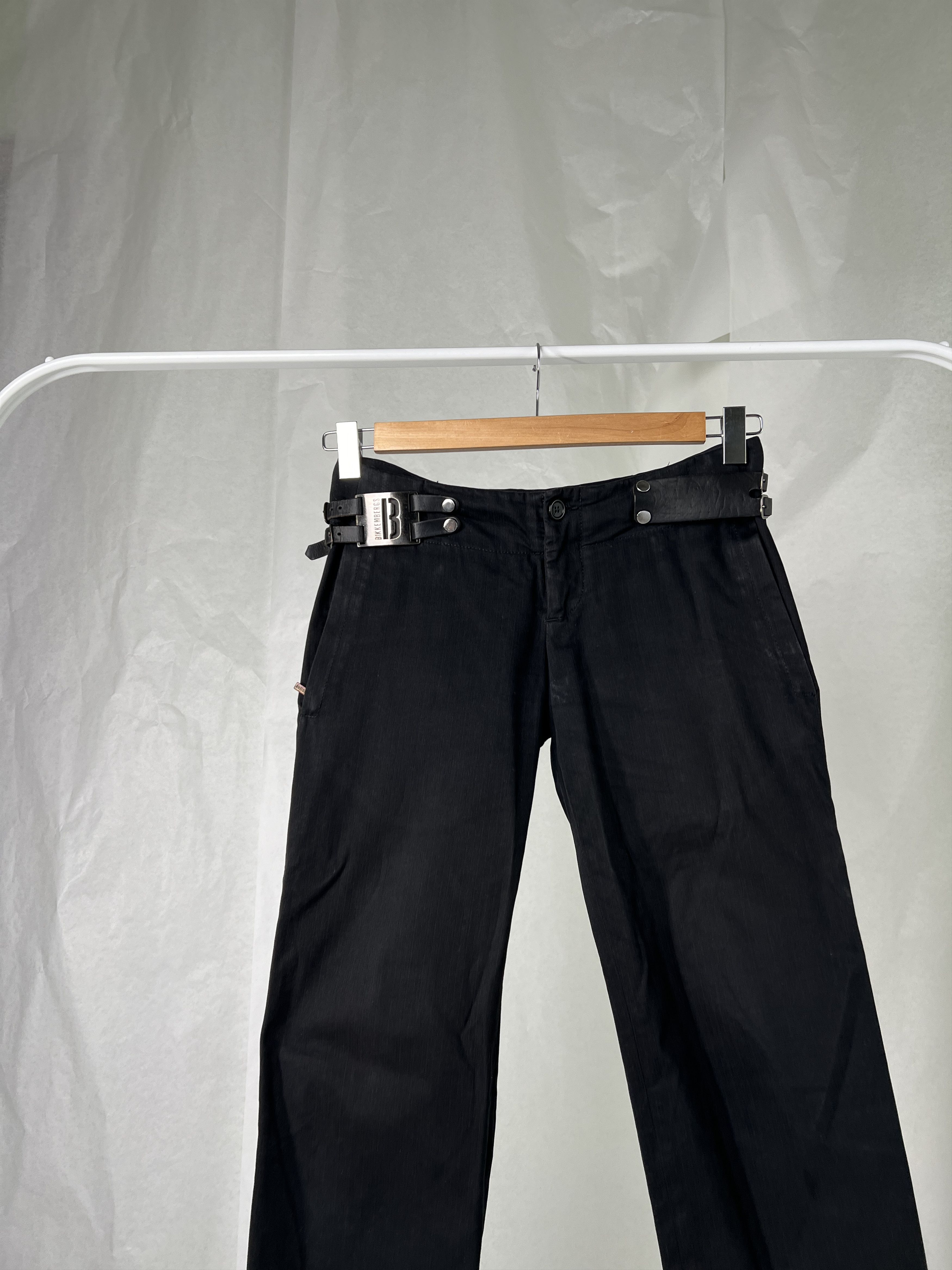 Dirk Bikkembergs Archive Dirk Bikkemberg Pants with leather belts Size US 30 / EU 46 - 3 Thumbnail