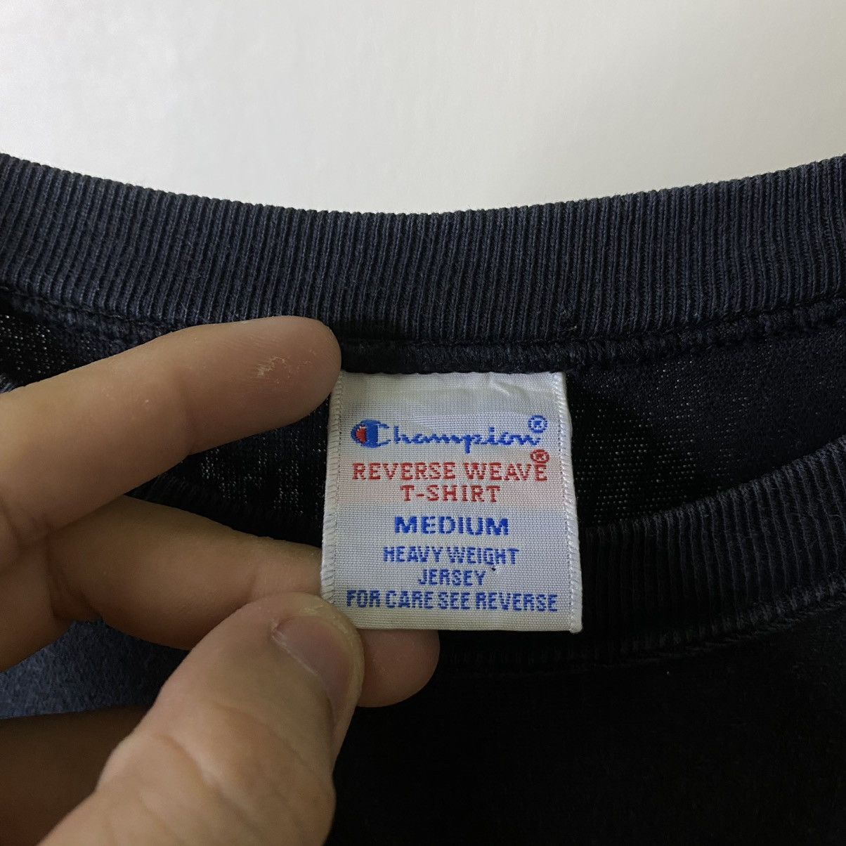Champion × Vintage Vintage 2000s Champion Reverse Weave USA Tee Size US M / EU 48-50 / 2 - 4 Thumbnail